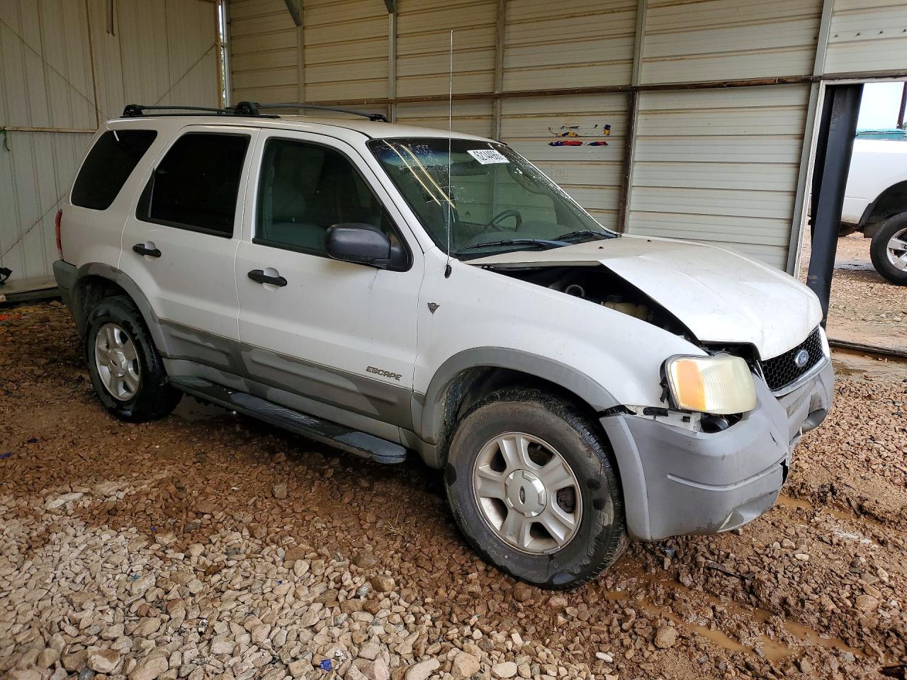 2002 Ford Escape Xlt White vin: 1FMYU03152KA91622