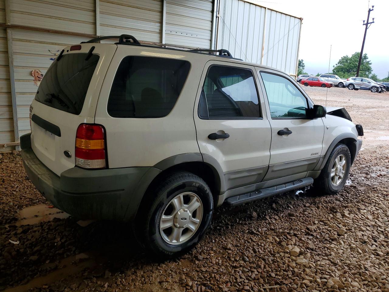 2002 Ford Escape Xlt White vin: 1FMYU03152KA91622