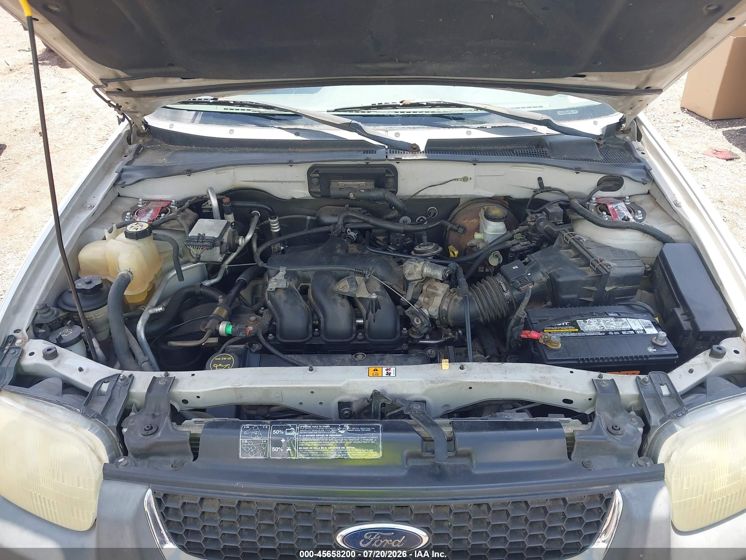 2002 Ford Escape Xlt Silver vin: 1FMYU03152KD22681