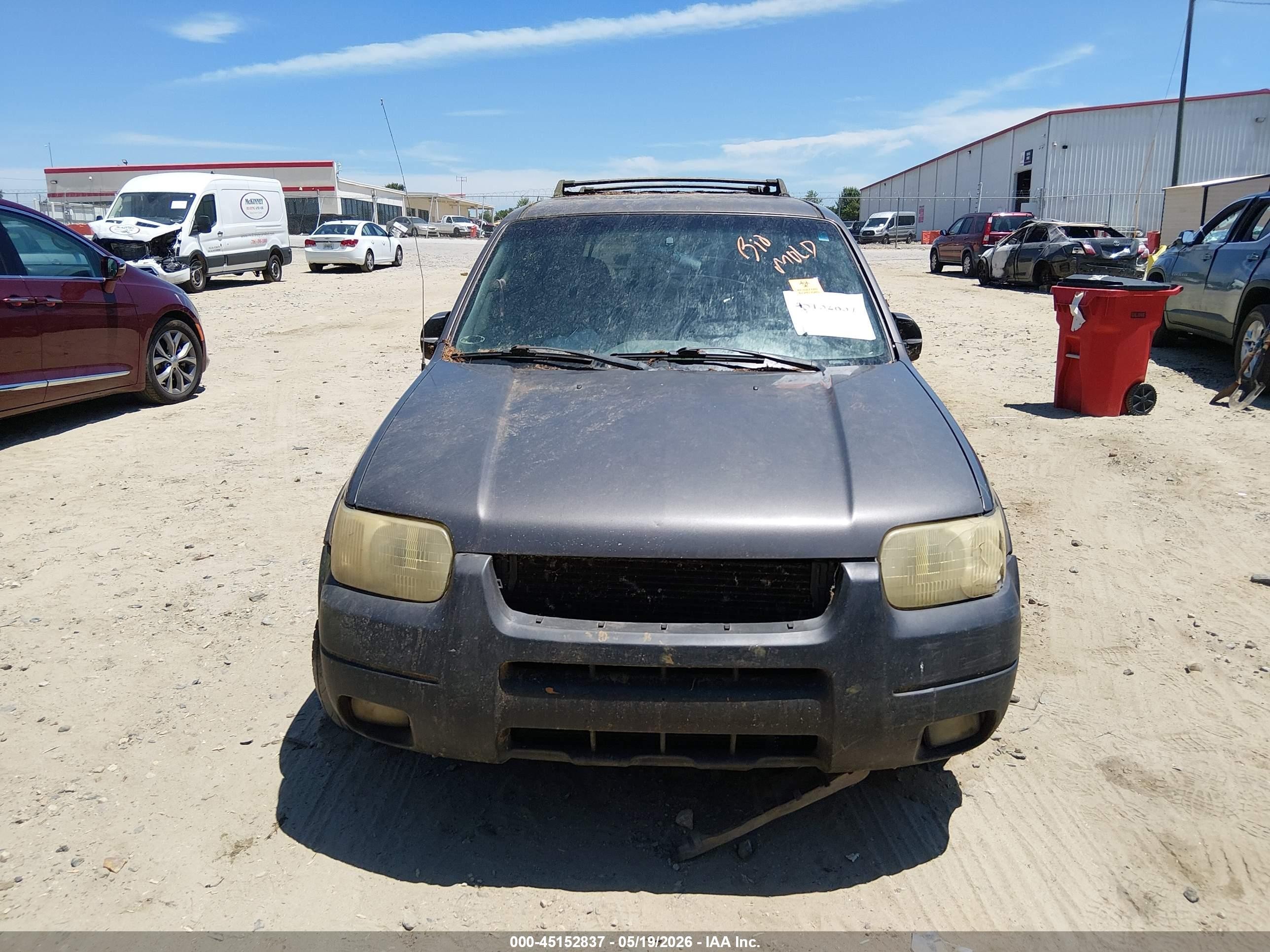 2002 Ford Escape Xlt Gray vin: 1FMYU03152KD98272