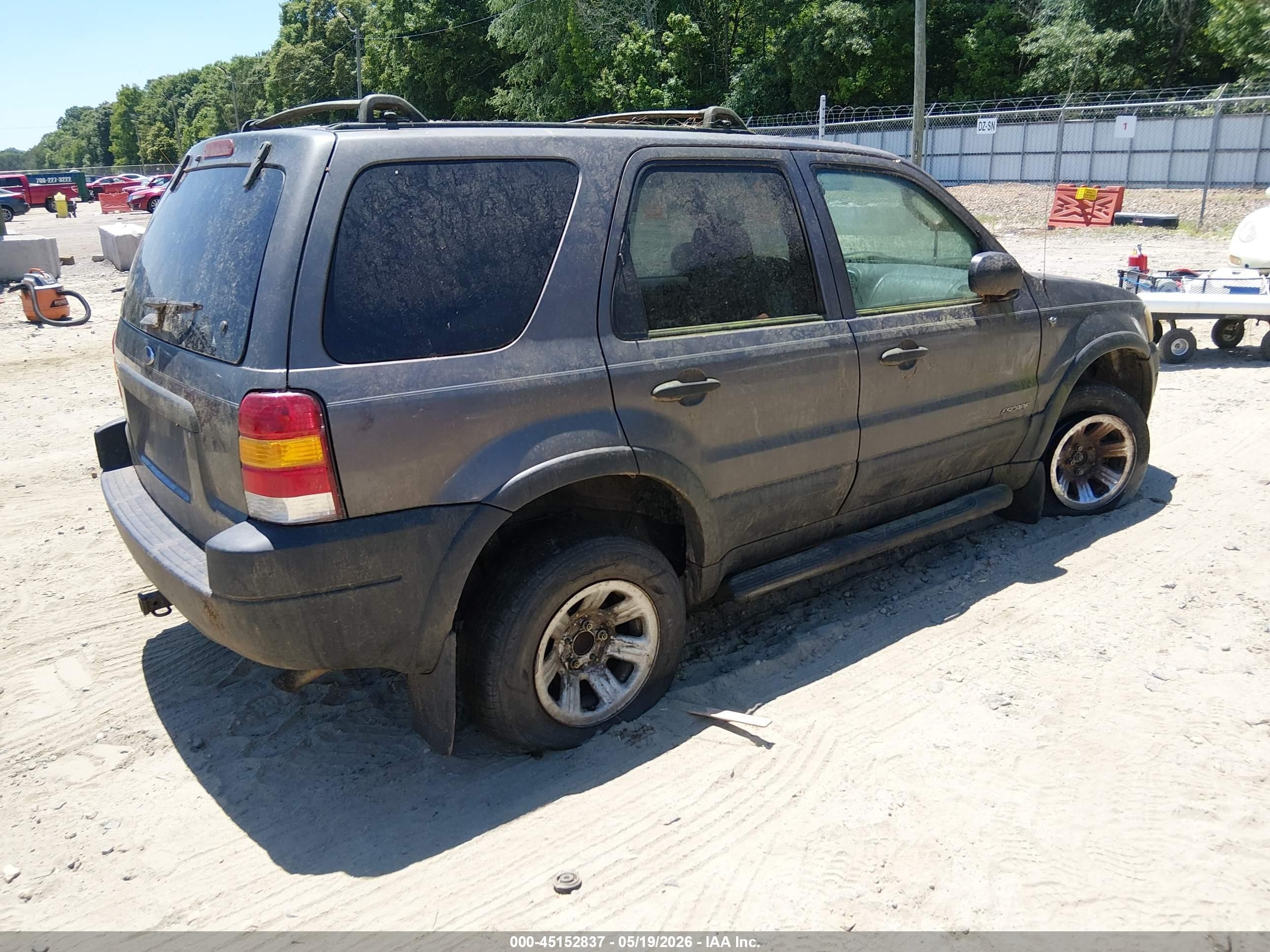 2002 Ford Escape Xlt Gray vin: 1FMYU03152KD98272