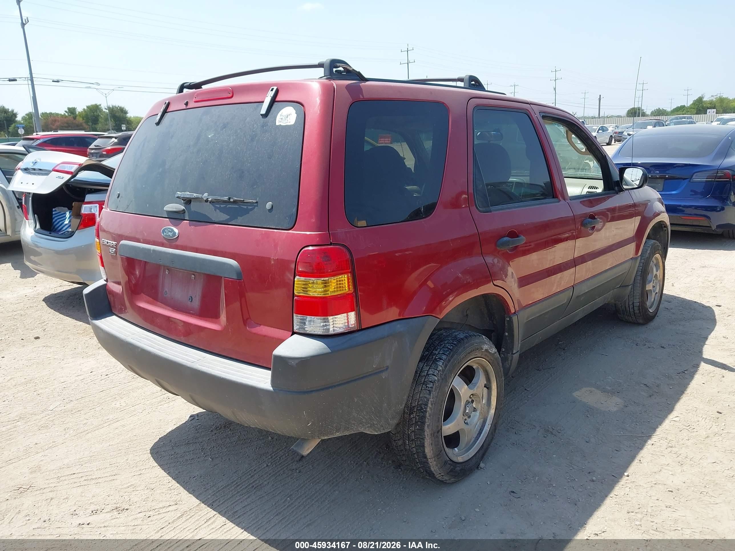 2004 Ford Escape Xlt Red vin: 1FMYU03154KA72443
