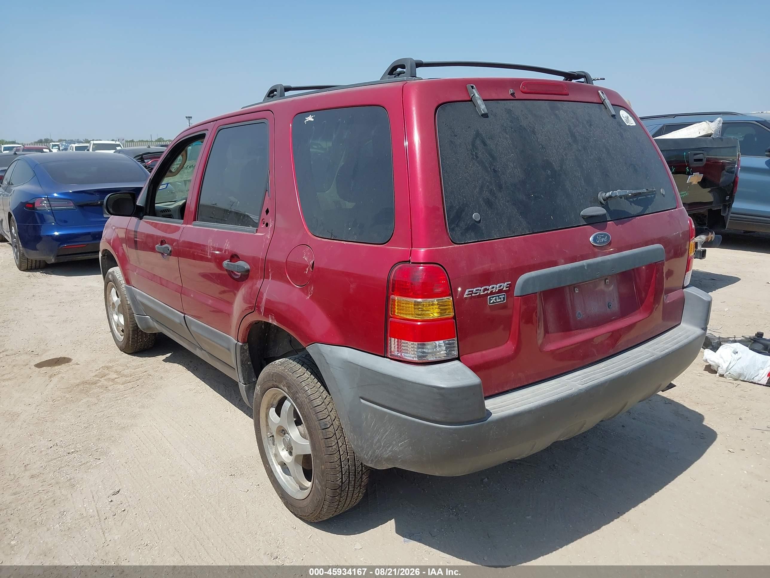 2004 Ford Escape Xlt Red vin: 1FMYU03154KA72443