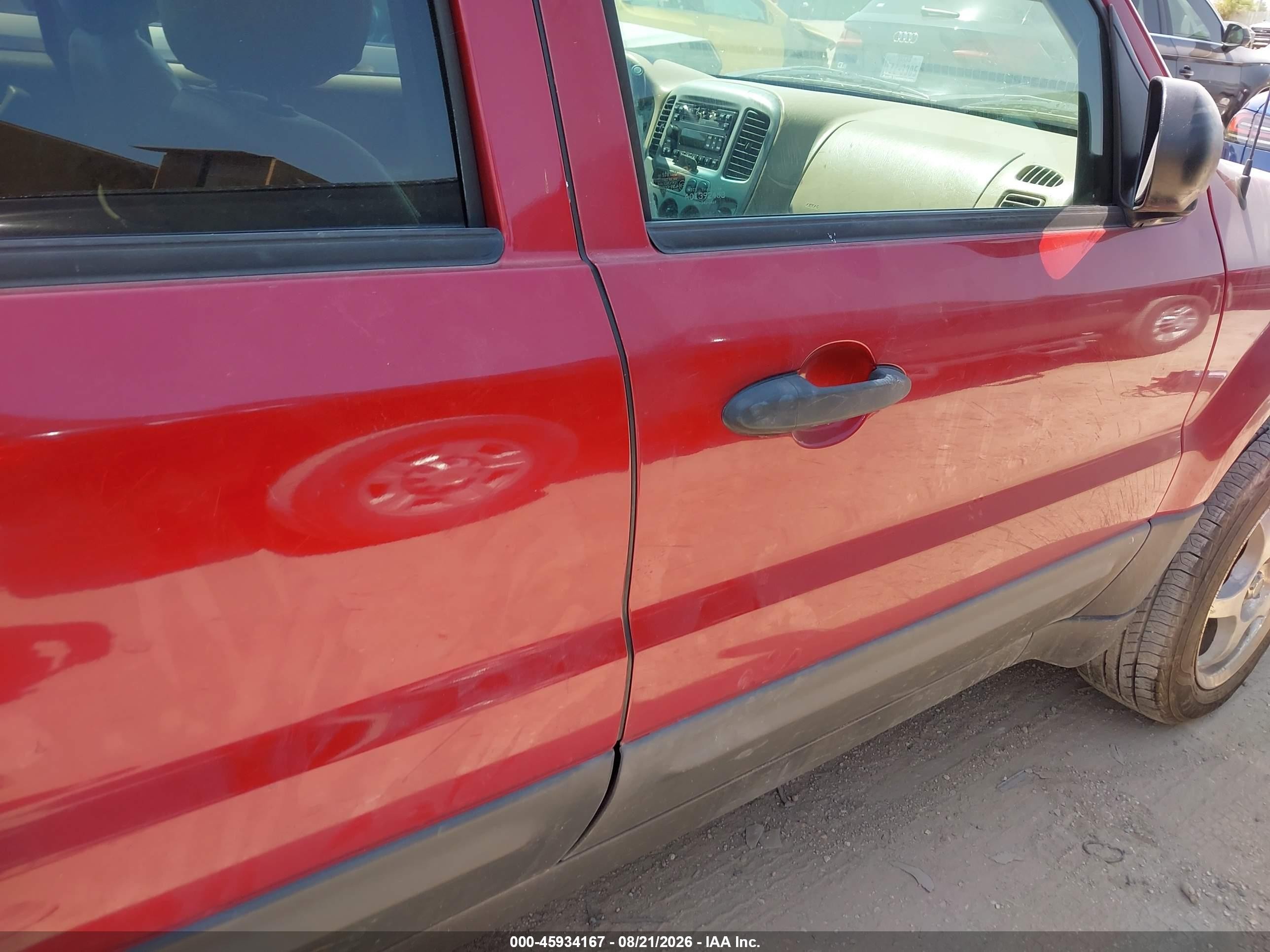 2004 Ford Escape Xlt Red vin: 1FMYU03154KA72443