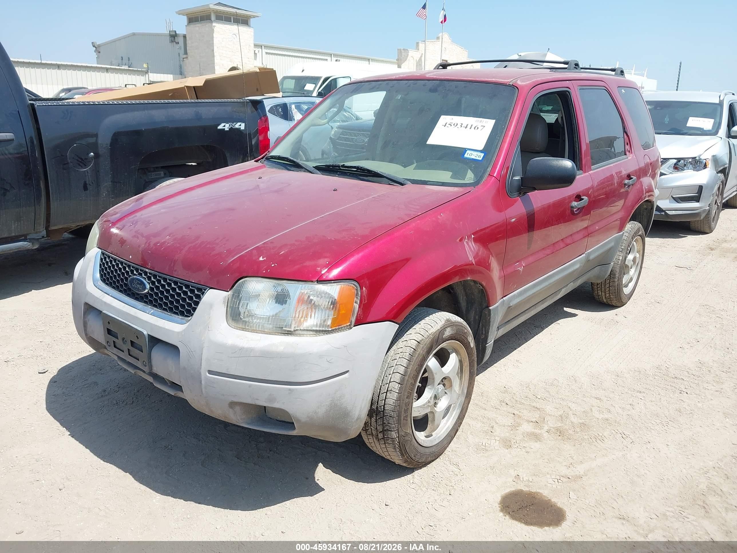 2004 Ford Escape Xlt Red vin: 1FMYU03154KA72443