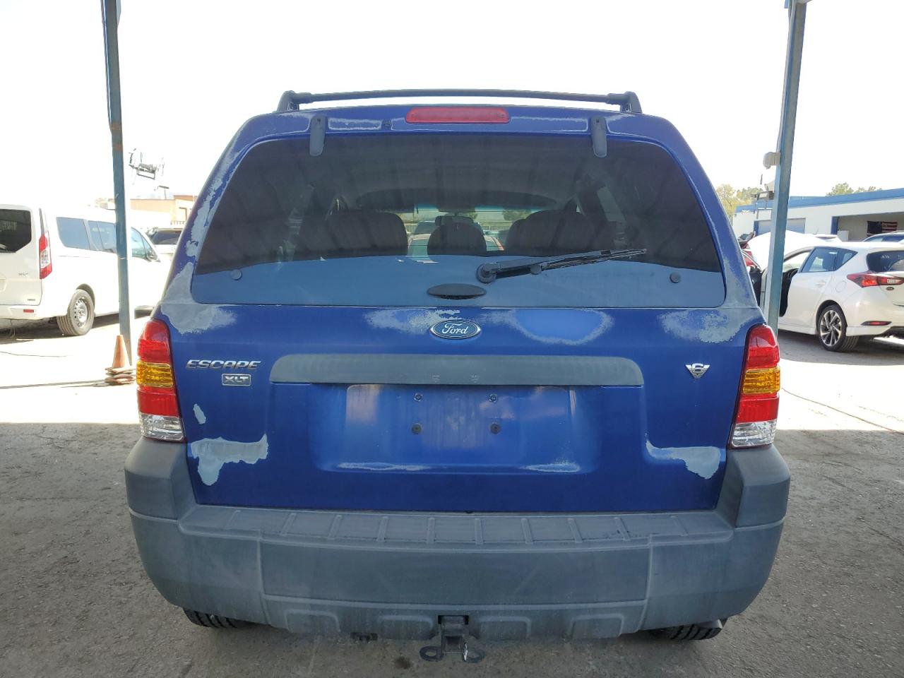 2005 Ford Escape Xlt Blue vin: 1FMYU03155KE17715