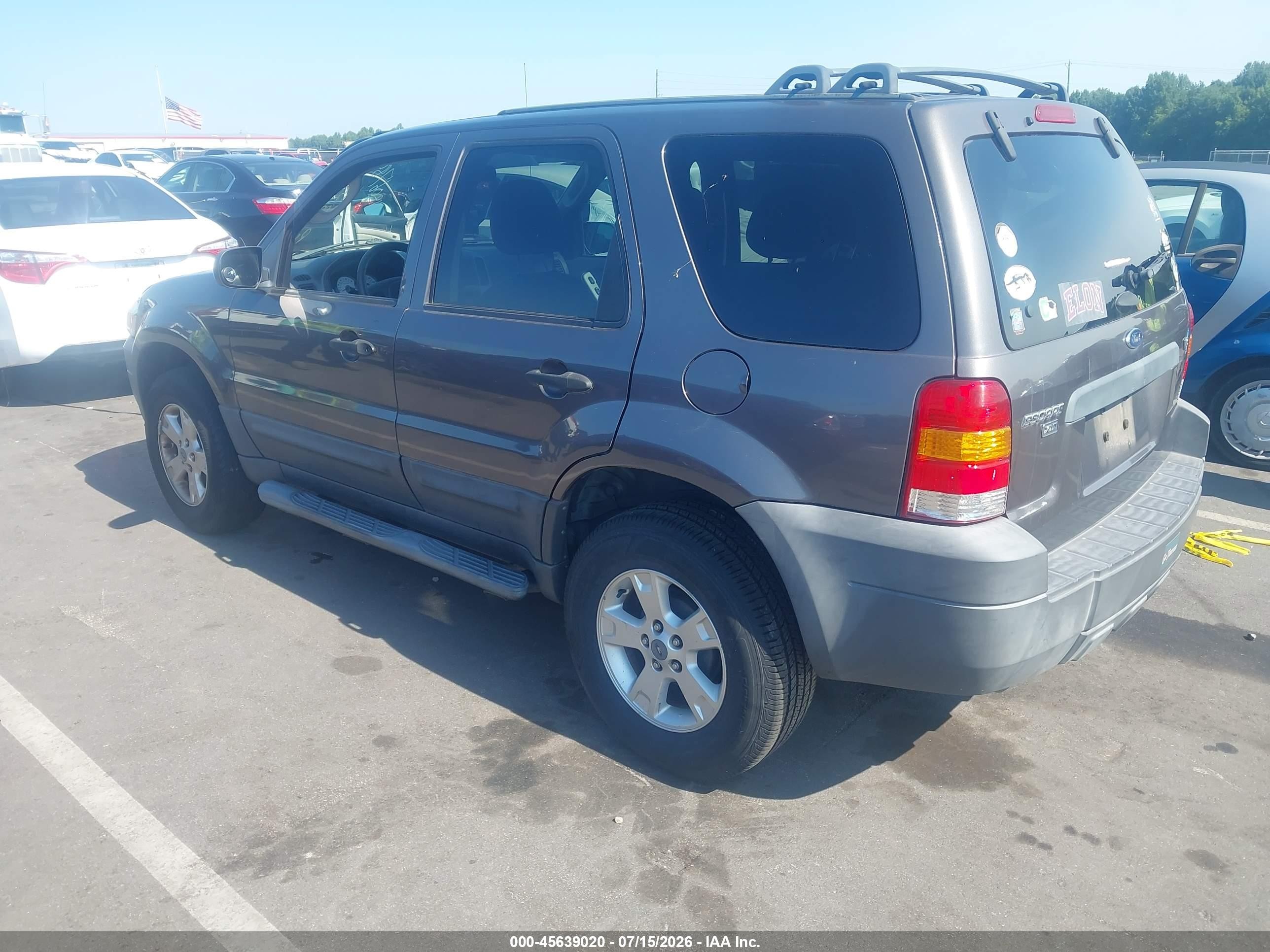 2006 Ford Escape Xlt/xlt Sport Gray vin: 1FMYU03156KA70016