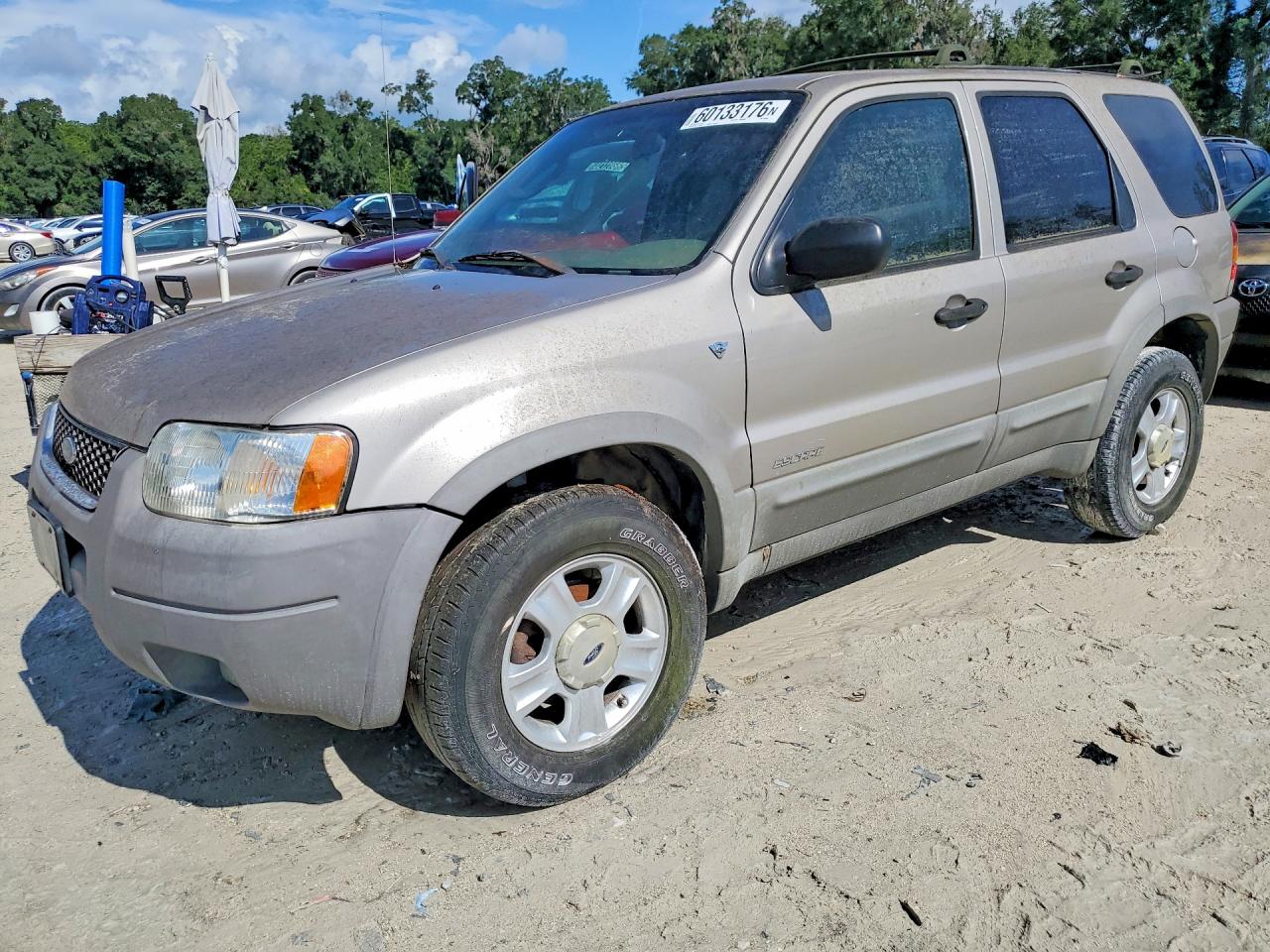2001 Ford Escape Xlt Серебряный vin: 1FMYU03161KB72286