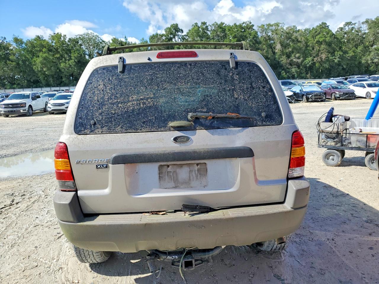 2001 Ford Escape Xlt Серебряный vin: 1FMYU03161KB72286