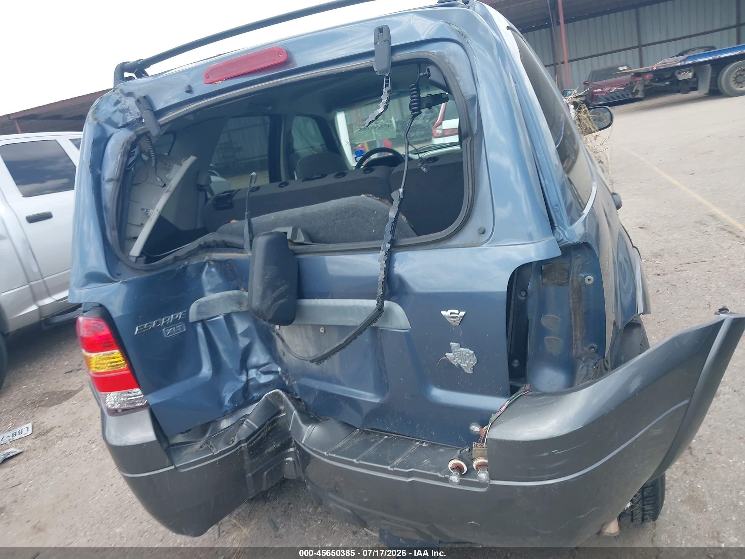 2005 Ford Escape Xlt Синий vin: 1FMYU03165KB77333