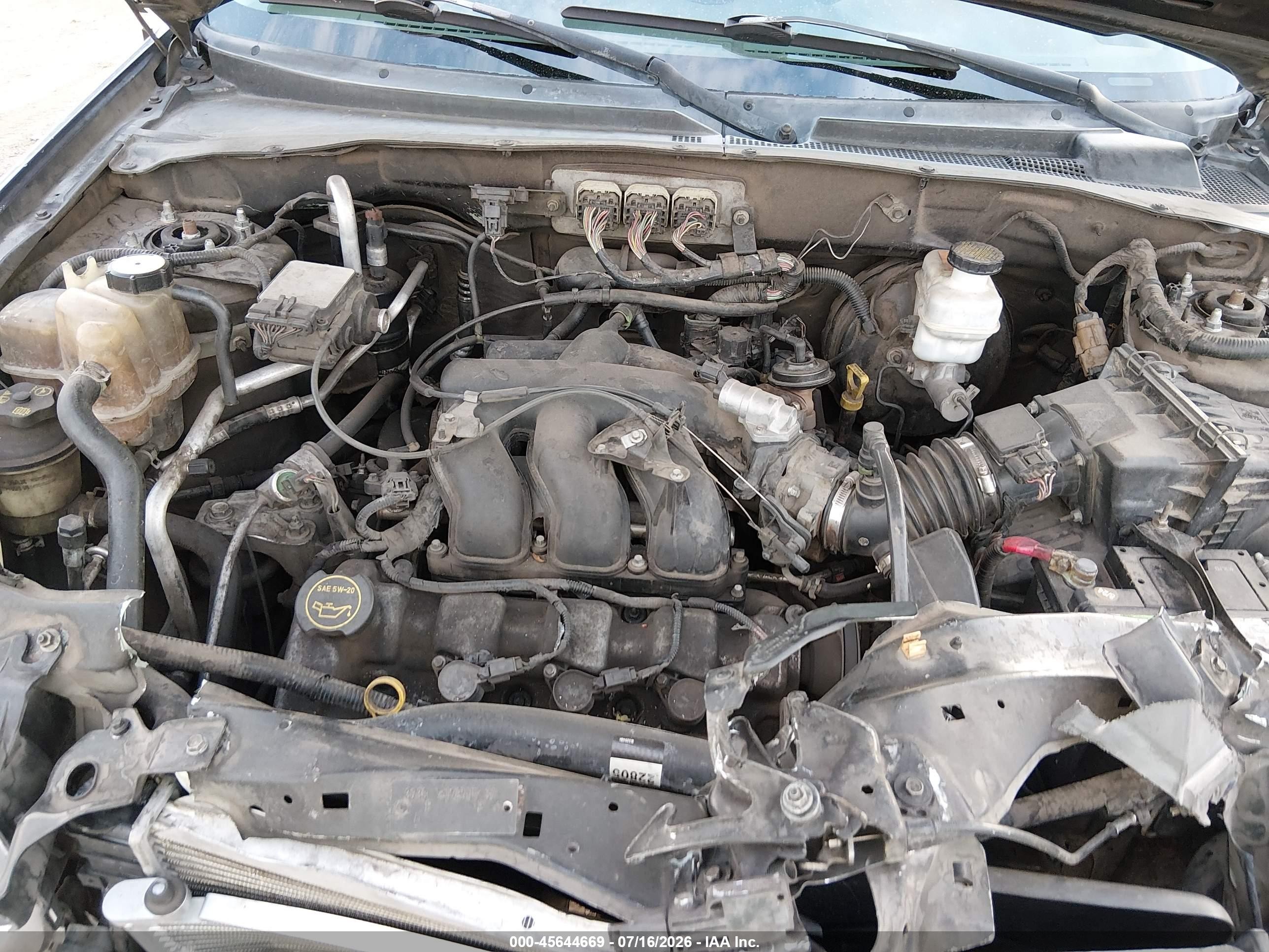 2006 Ford Escape Xlt/xlt Sport Blue vin: 1FMYU03166KB67399