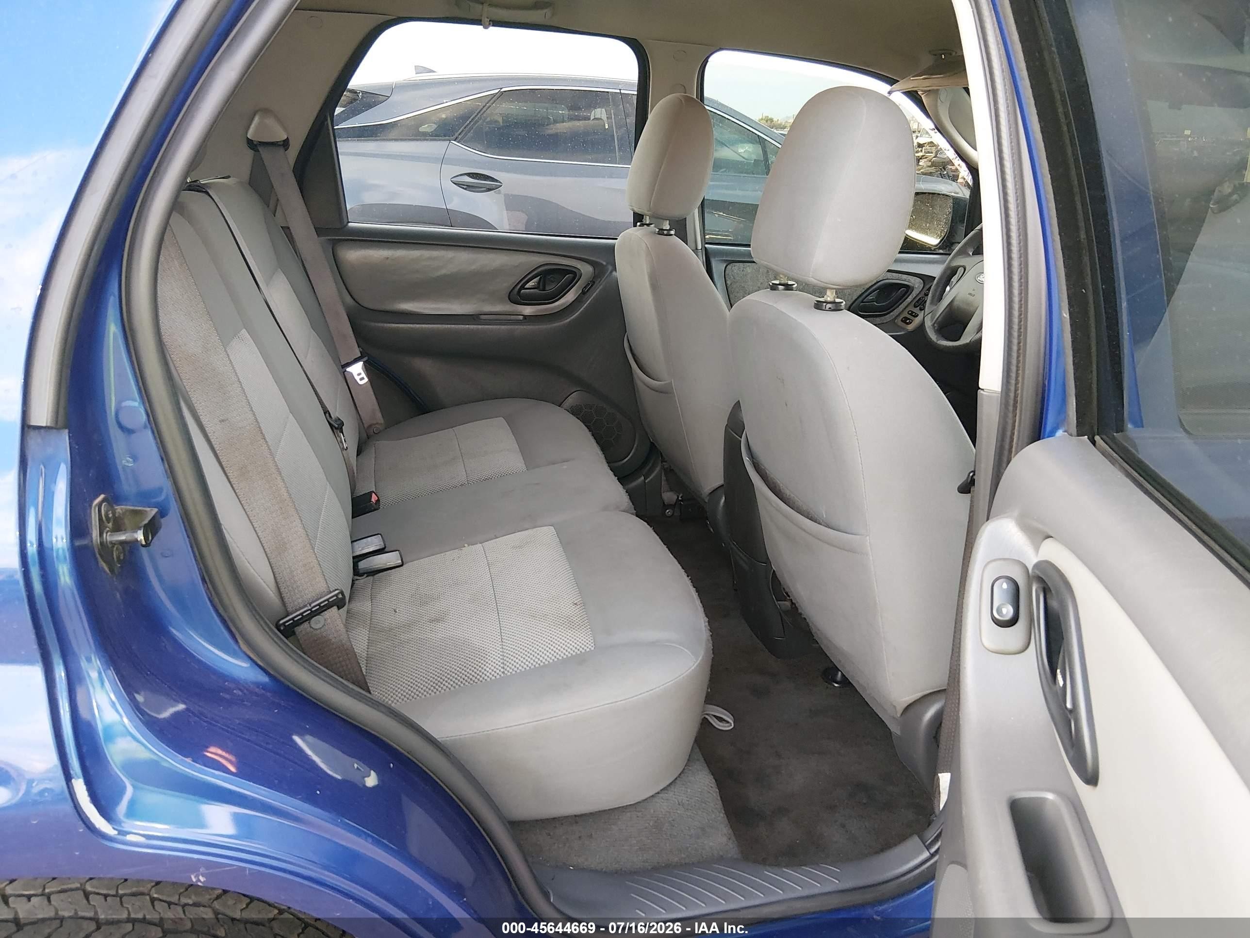 2006 Ford Escape Xlt/xlt Sport Blue vin: 1FMYU03166KB67399