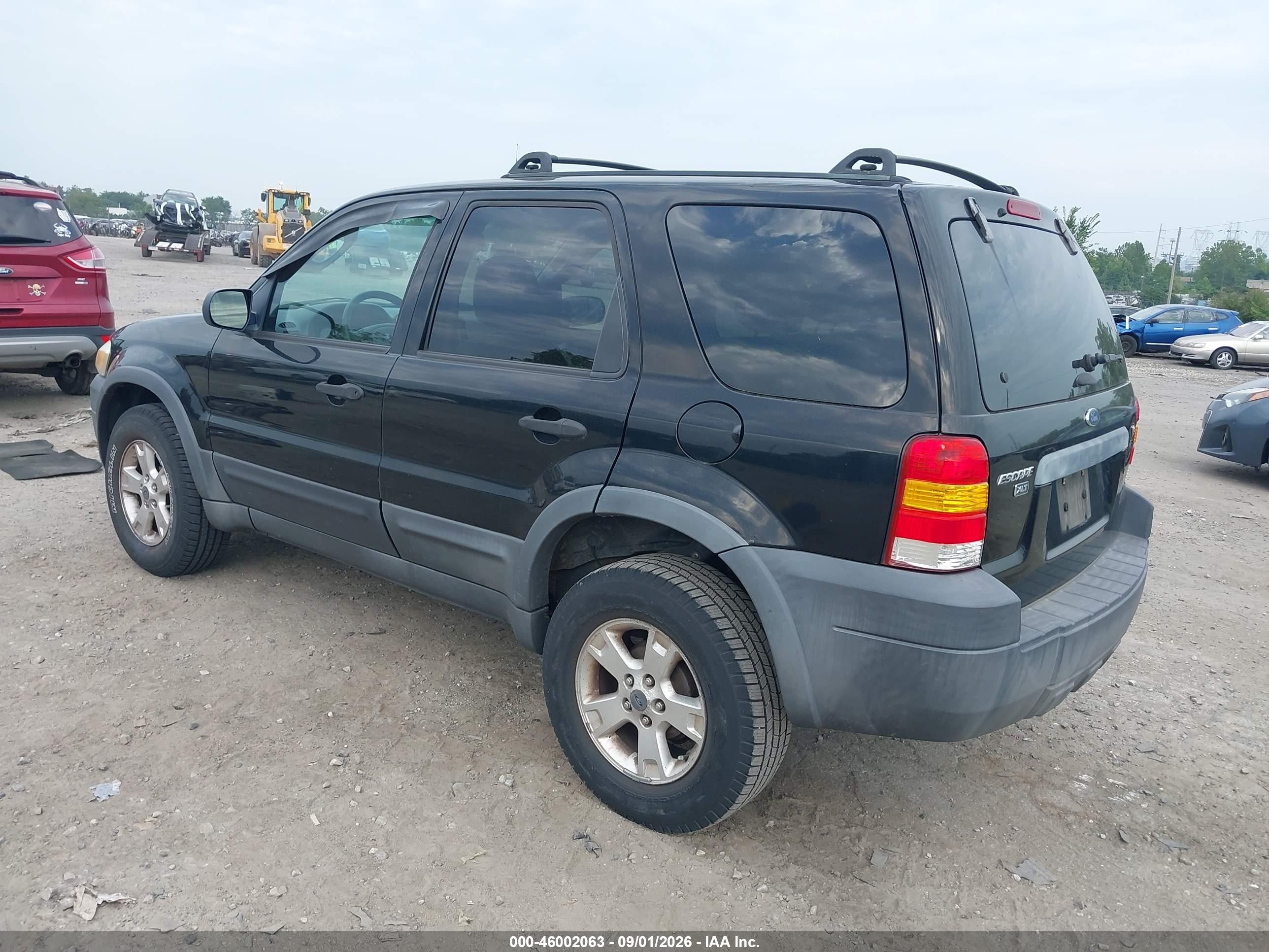 2006 Ford Escape Xlt/xlt Sport Black vin: 1FMYU03166KB85918