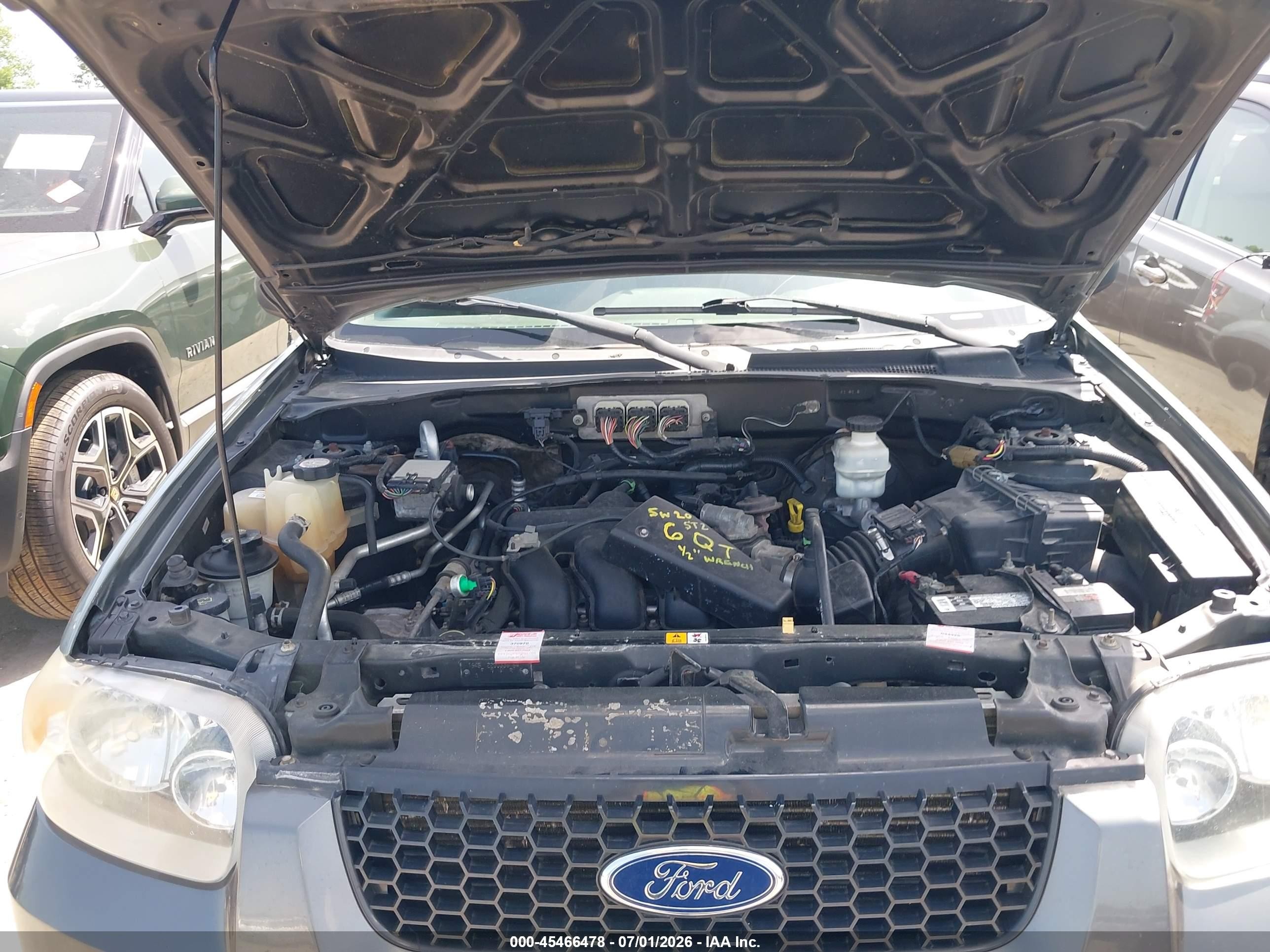 2006 Ford Escape Xlt/xlt Sport Зеленый vin: 1FMYU03166KB87751
