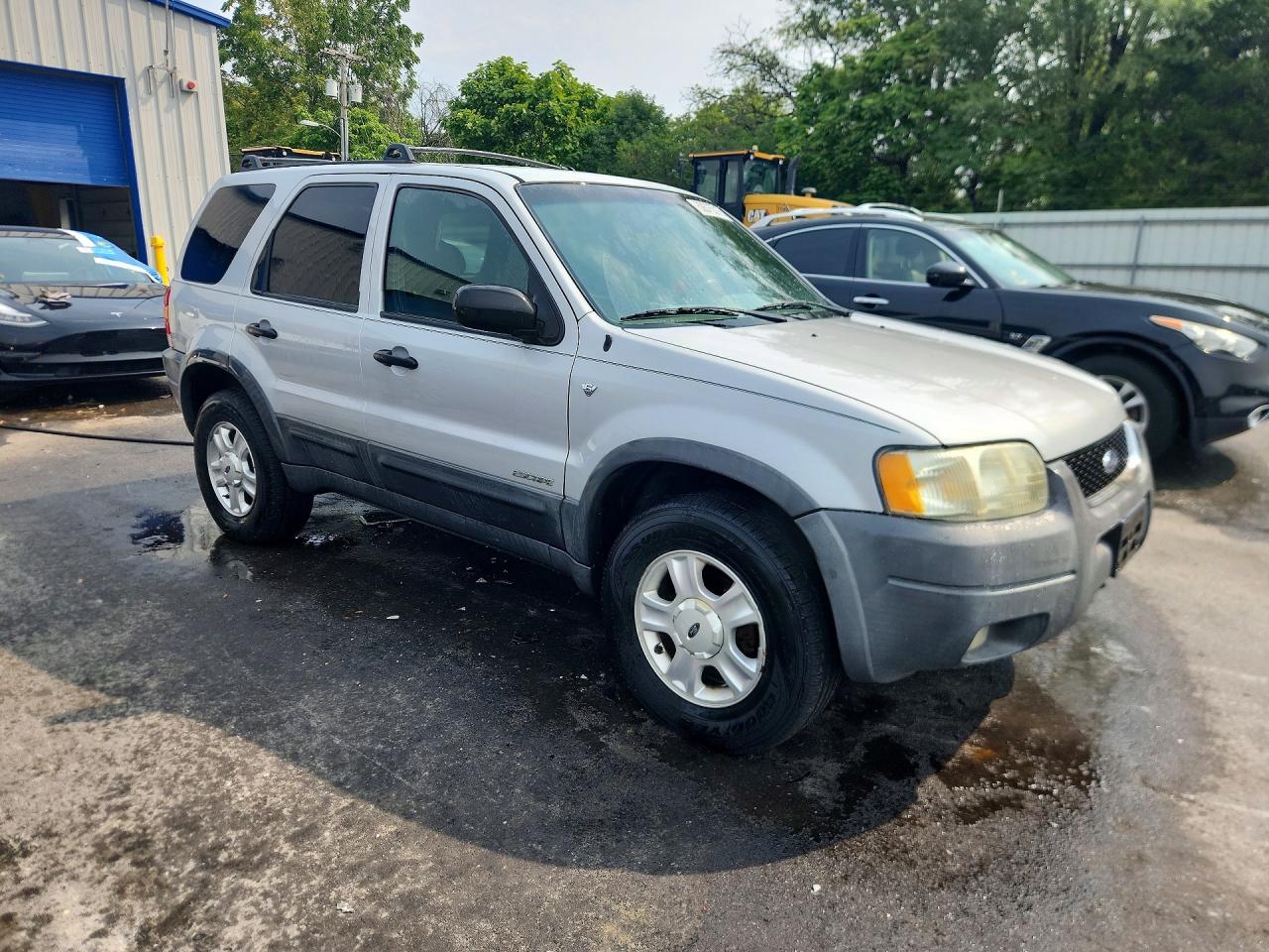 2002 Ford Escape Xlt Silver vin: 1FMYU03172KB24488