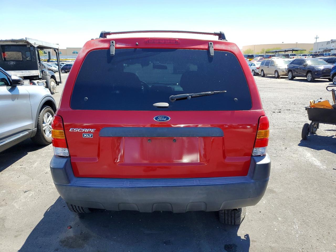 2002 Ford Escape Red vin: 1FMYU03172KD33794