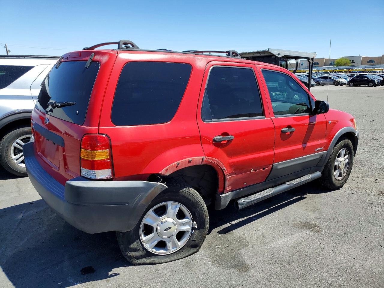 2002 Ford Escape Red vin: 1FMYU03172KD33794