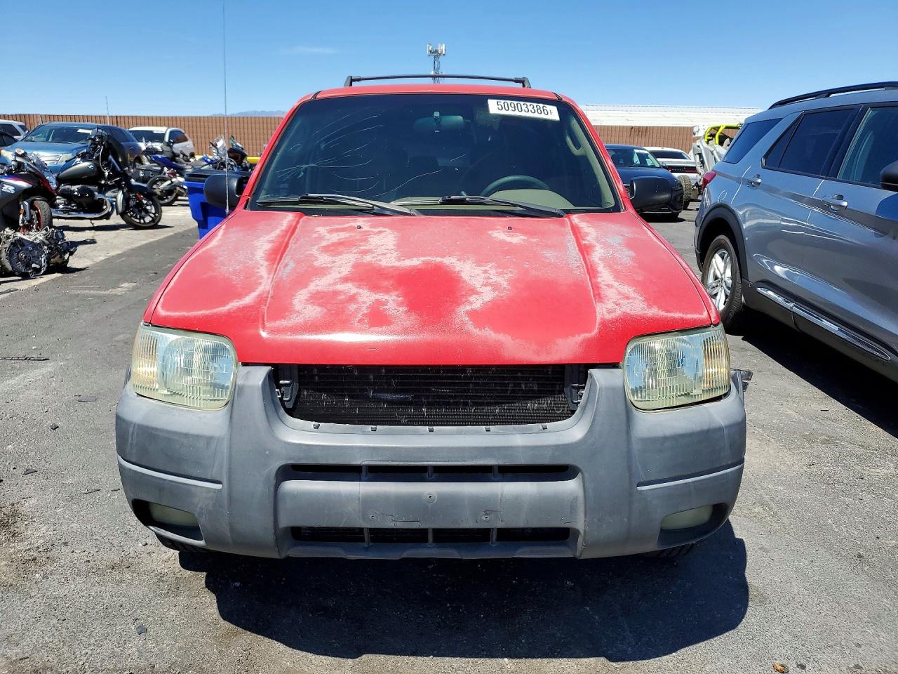 2002 Ford Escape Red vin: 1FMYU03172KD33794