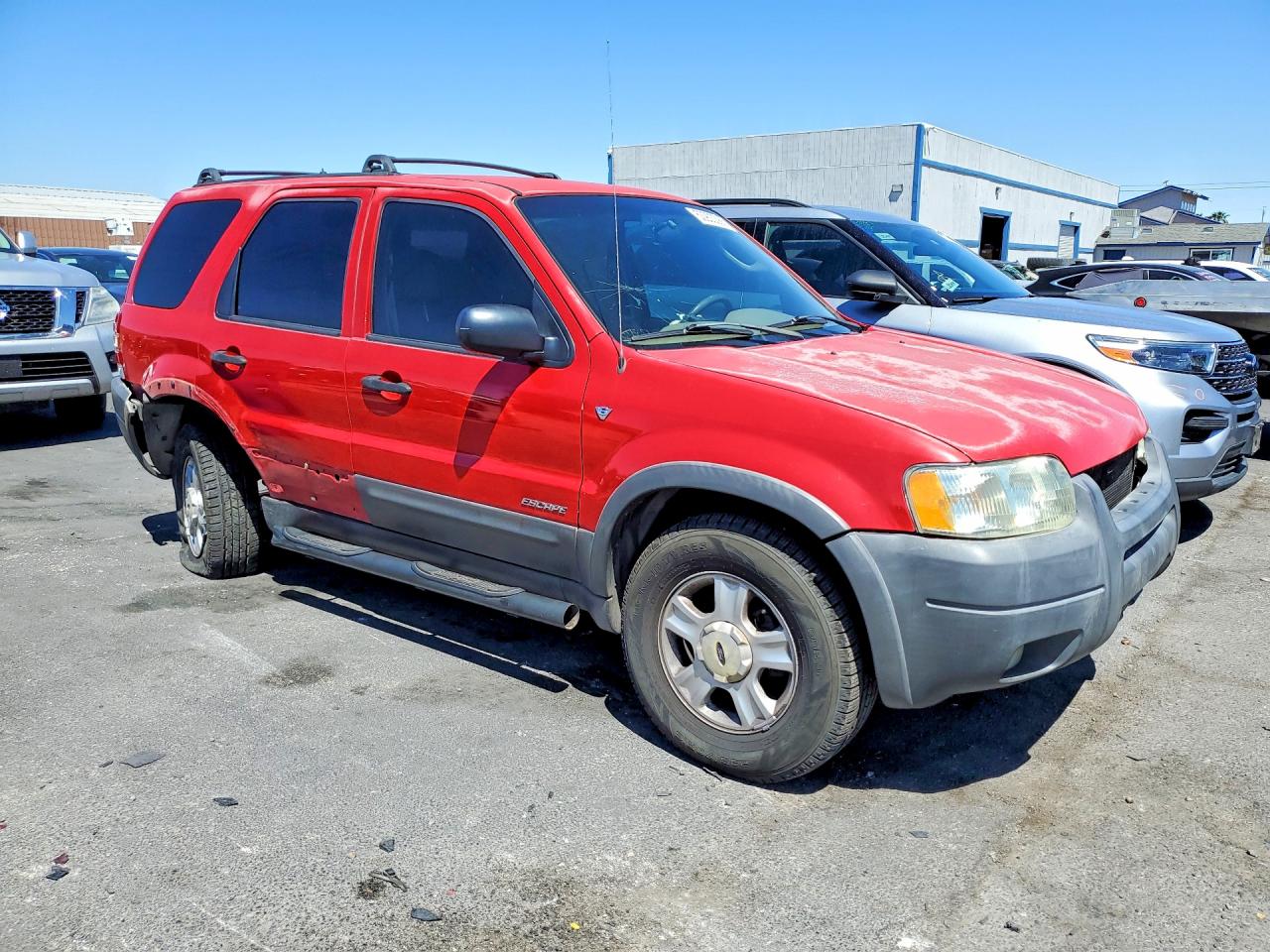 2002 Ford Escape Red vin: 1FMYU03172KD33794