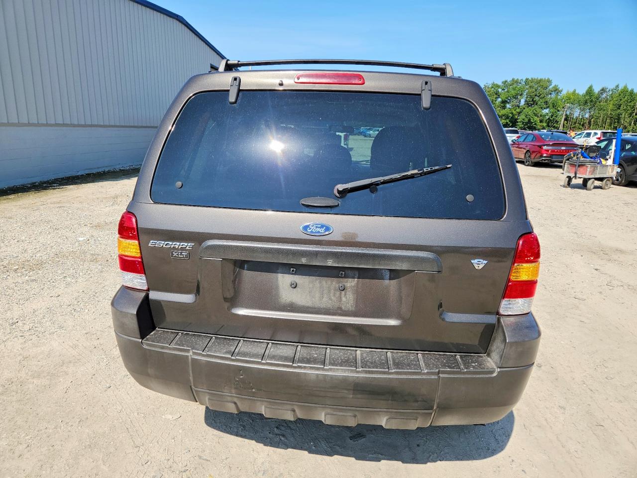 2007 Ford Escape Xlt Charcoal vin: 1FMYU03177KA99003