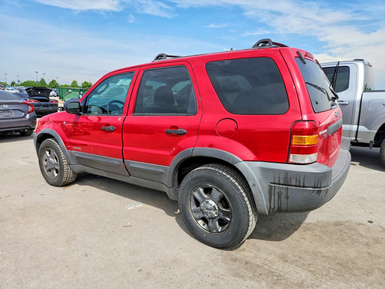 2002 Ford Escape Xlt Red vin: 1FMYU03182KA43242