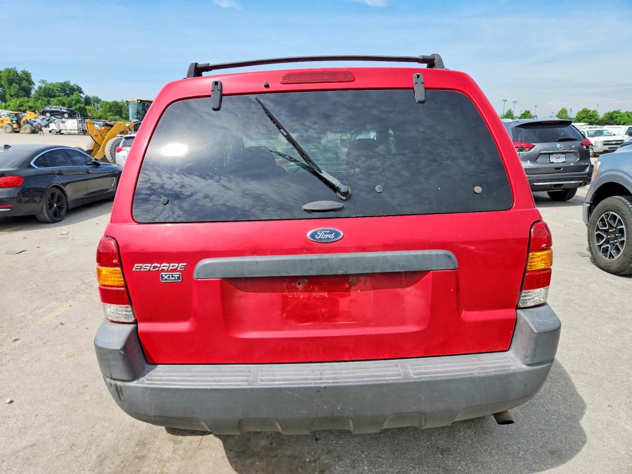 2002 Ford Escape Xlt Red vin: 1FMYU03182KA43242