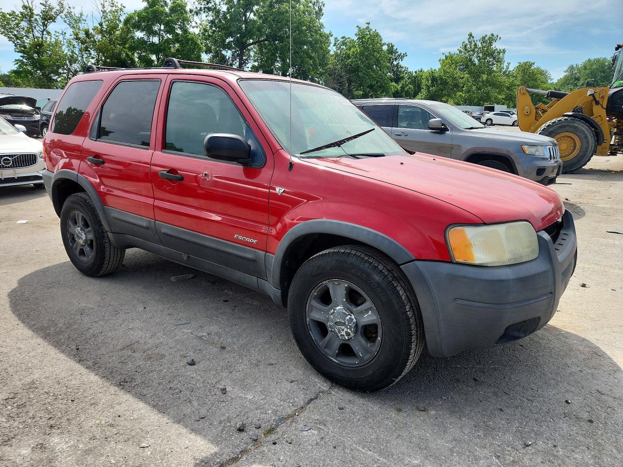 2002 Ford Escape Xlt Red vin: 1FMYU03182KA43242