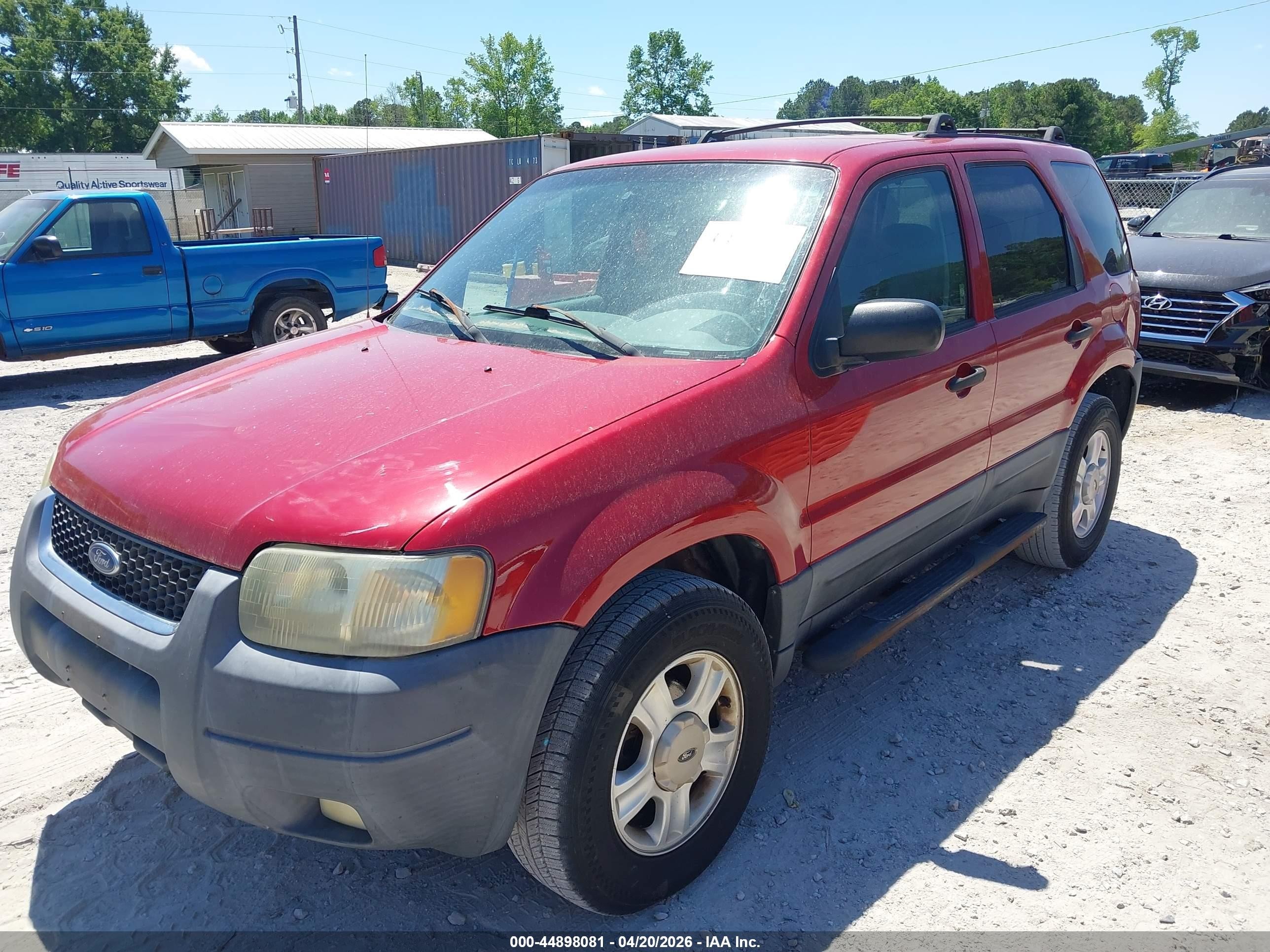 2003 Ford Escape Xlt Red vin: 1FMYU03183KA10484