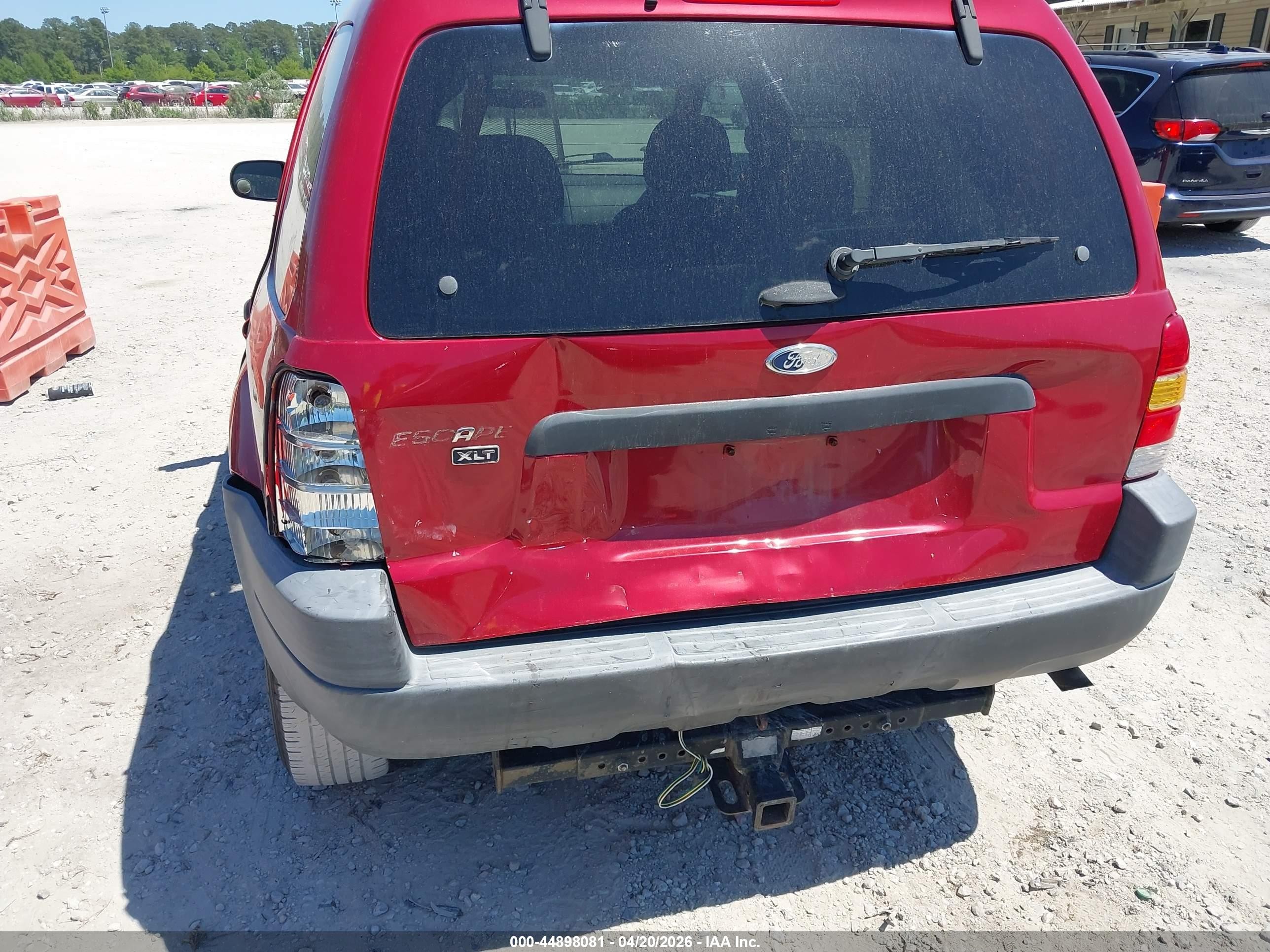 2003 Ford Escape Xlt Red vin: 1FMYU03183KA10484