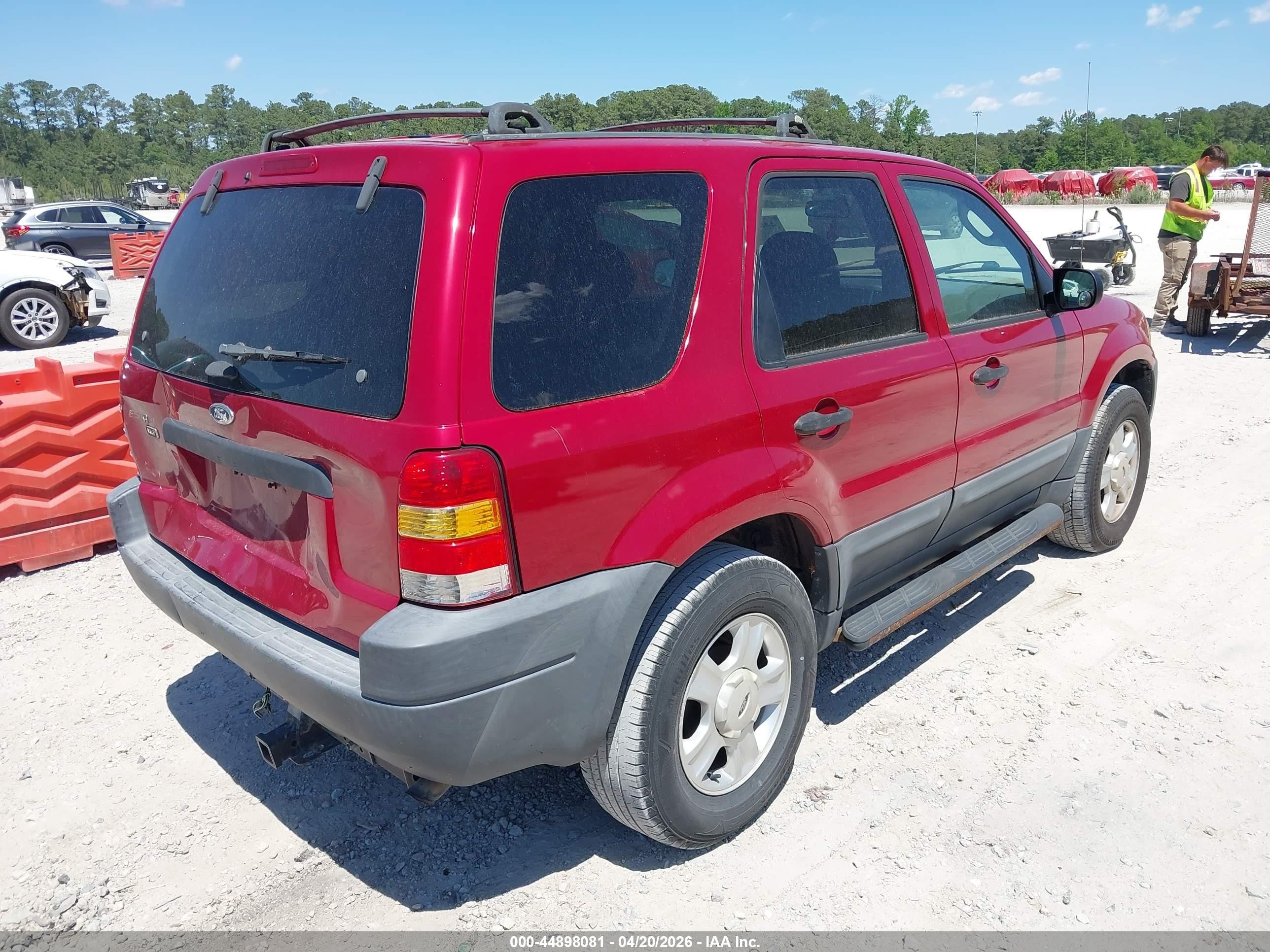 2003 Ford Escape Xlt Red vin: 1FMYU03183KA10484