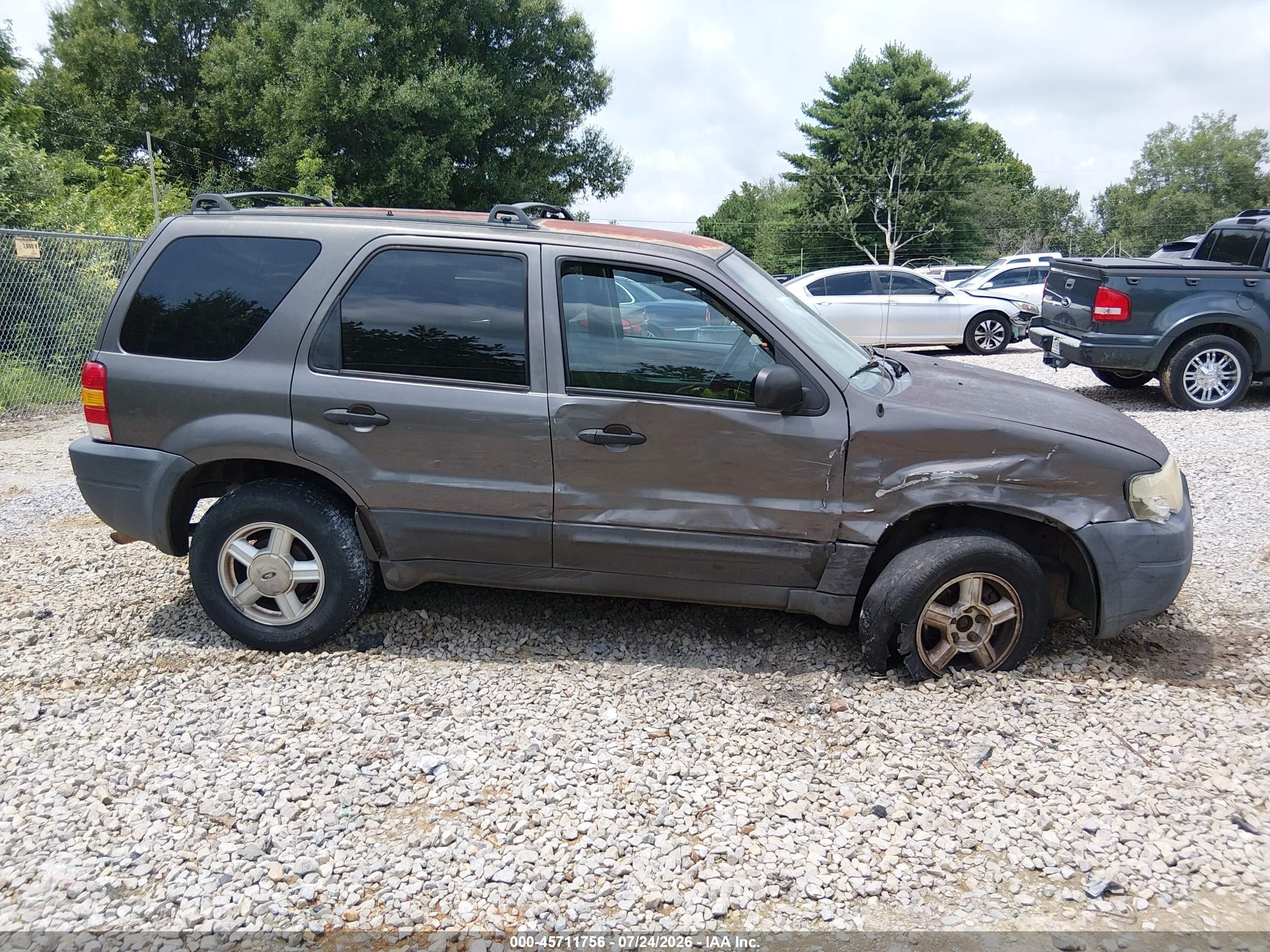 2003 Ford Escape Xlt Gray vin: 1FMYU03183KB32603