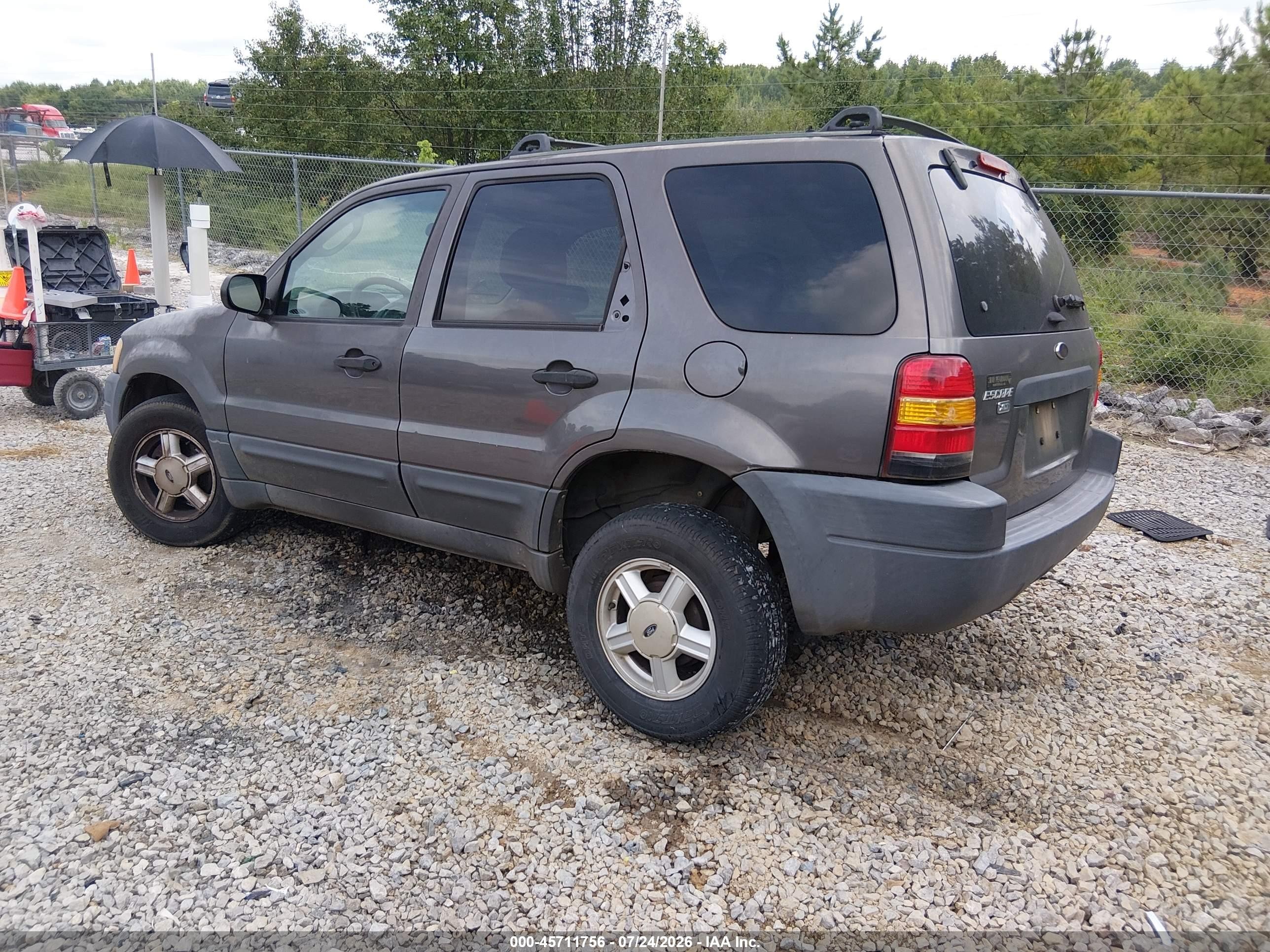 2003 Ford Escape Xlt Gray vin: 1FMYU03183KB32603