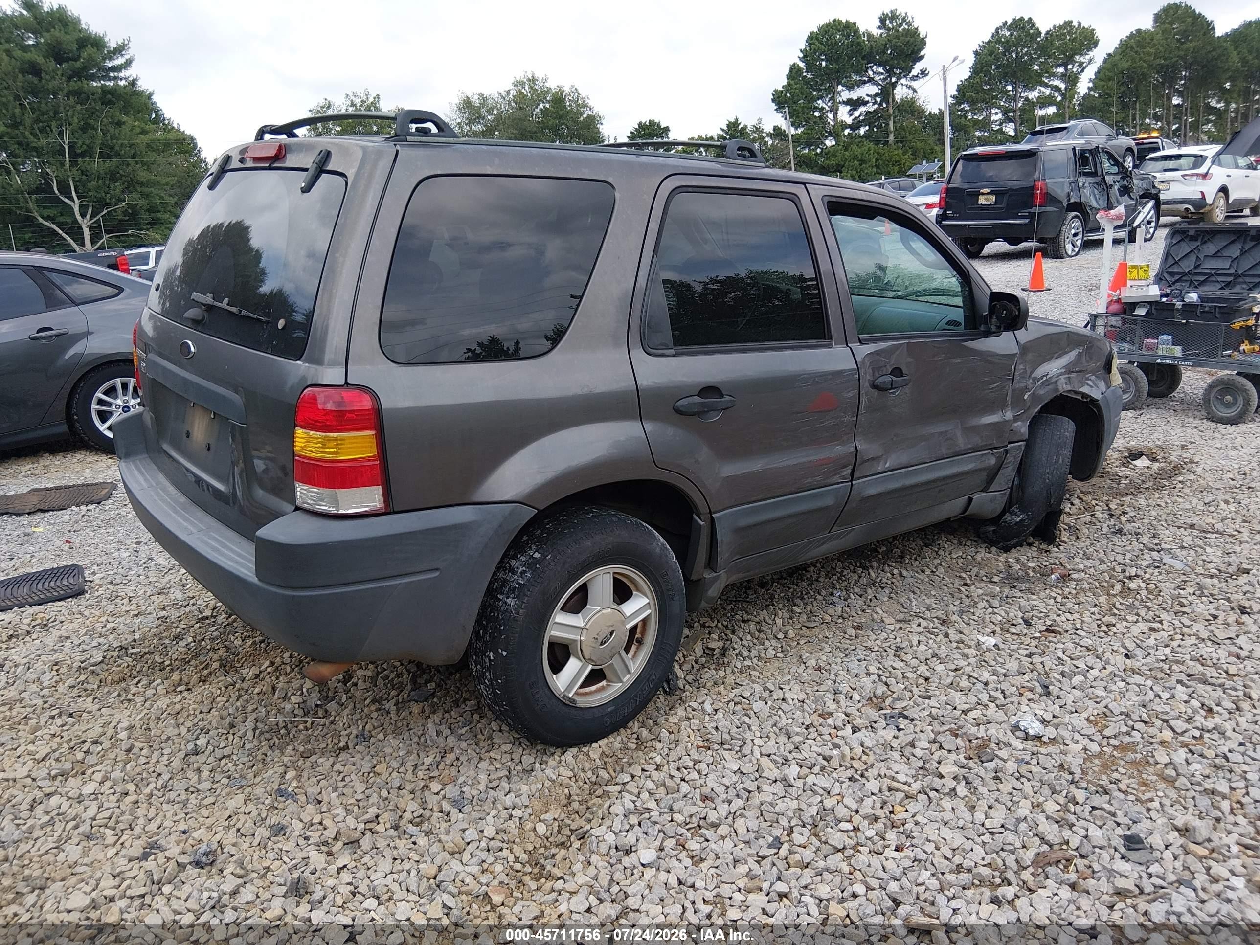 2003 Ford Escape Xlt Gray vin: 1FMYU03183KB32603