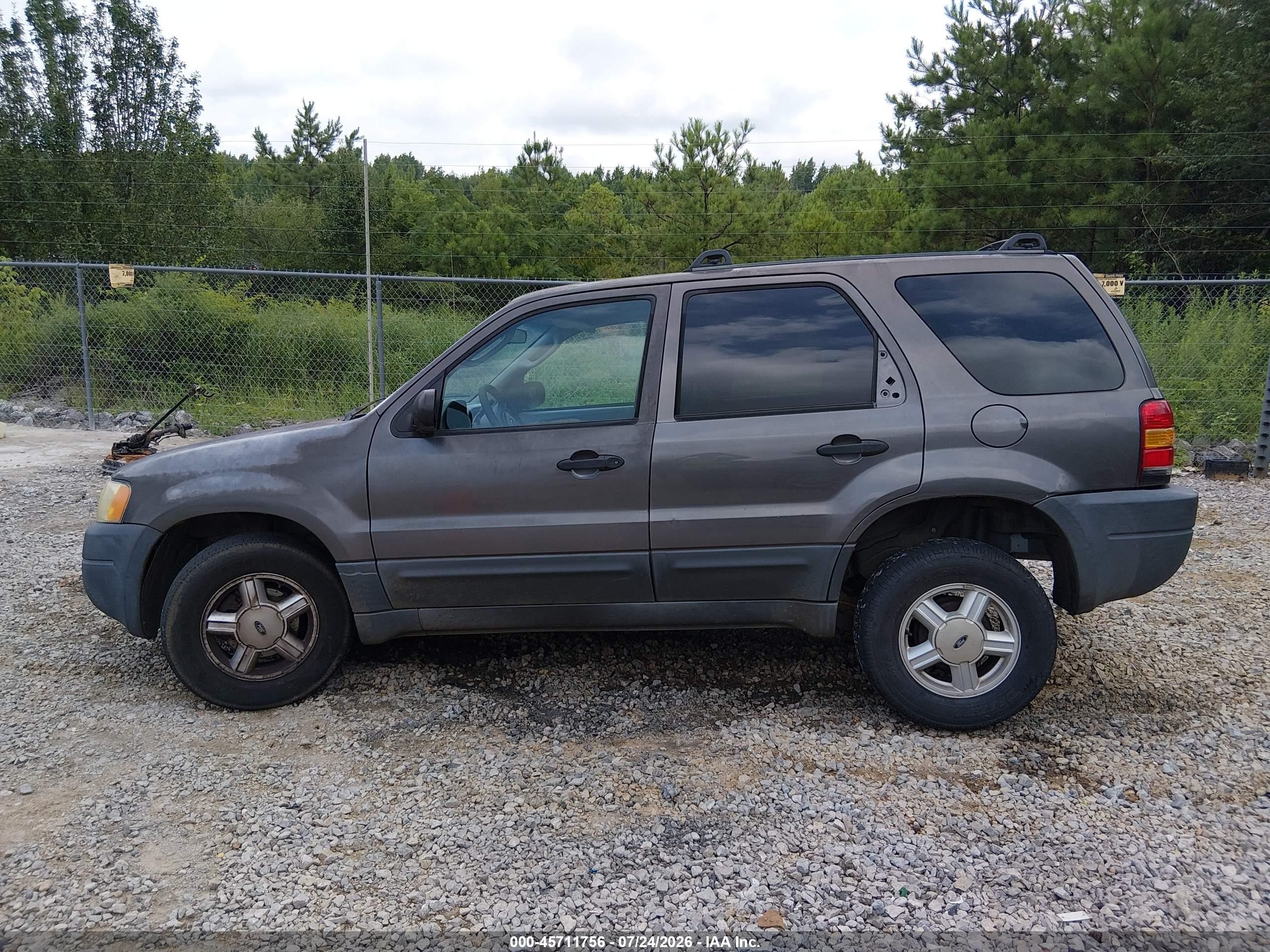 2003 Ford Escape Xlt Gray vin: 1FMYU03183KB32603