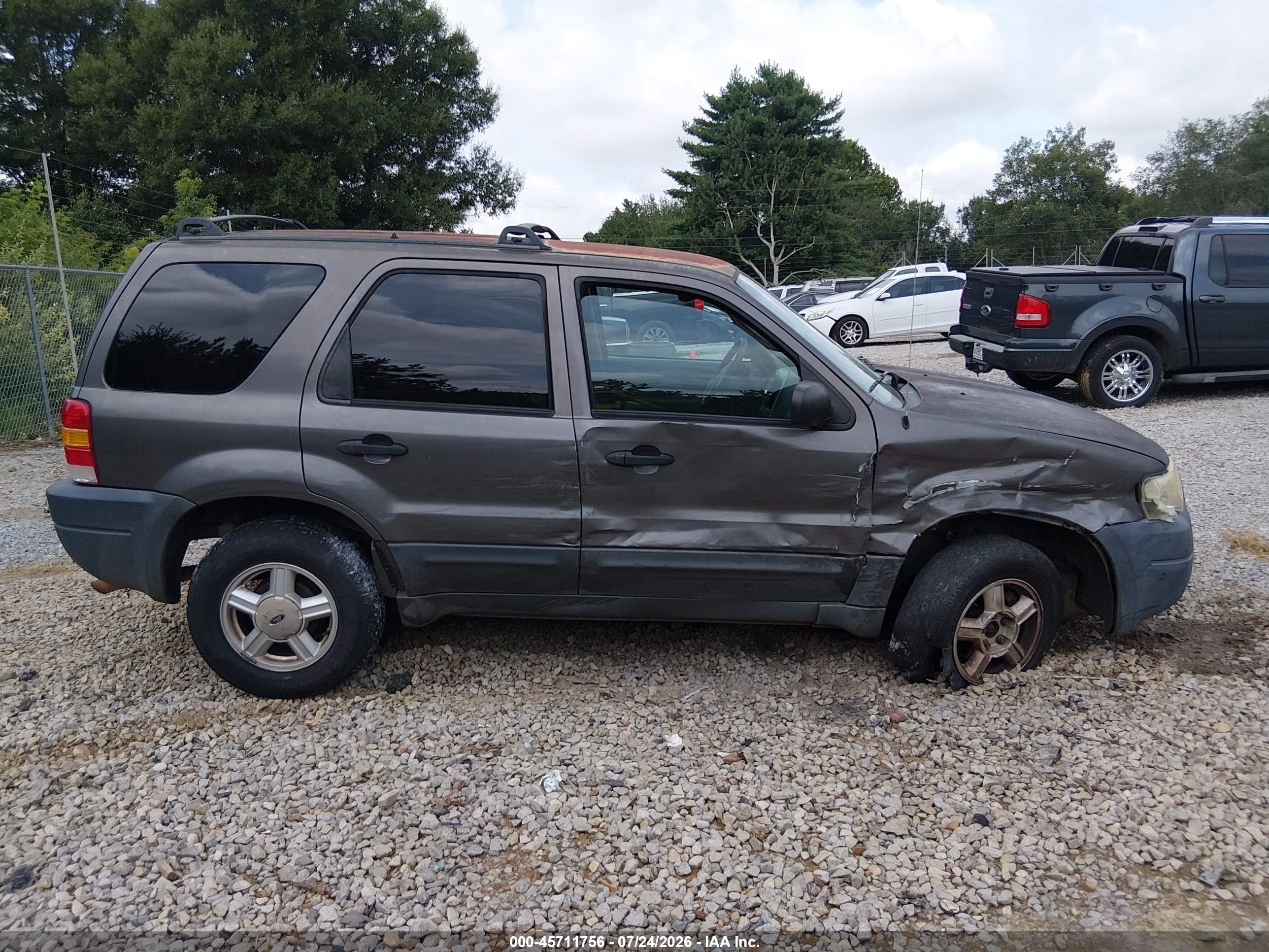 2003 Ford Escape Xlt Gray vin: 1FMYU03183KB32603
