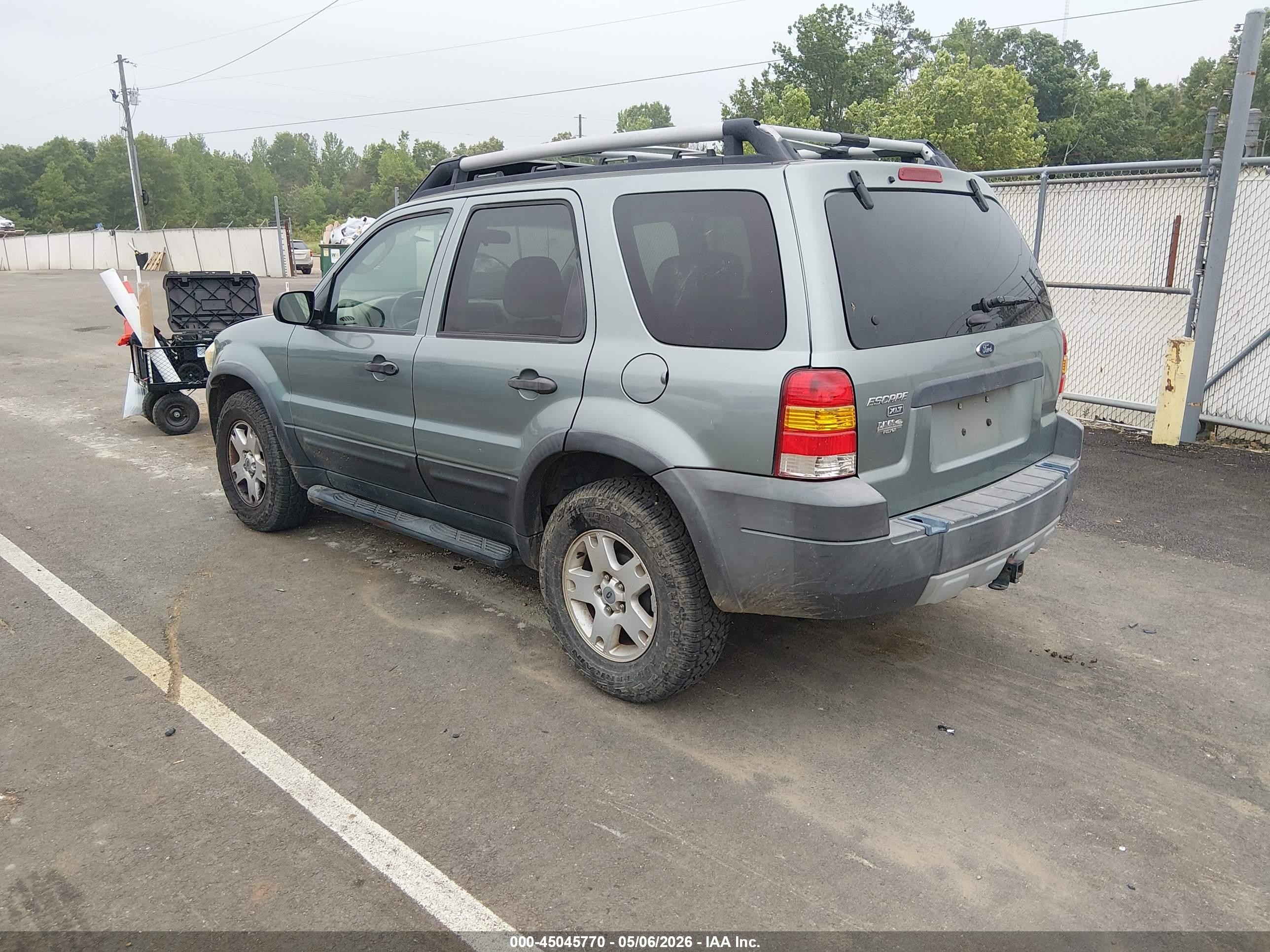 2005 Ford Escape Xlt Teal vin: 1FMYU03185KA79548
