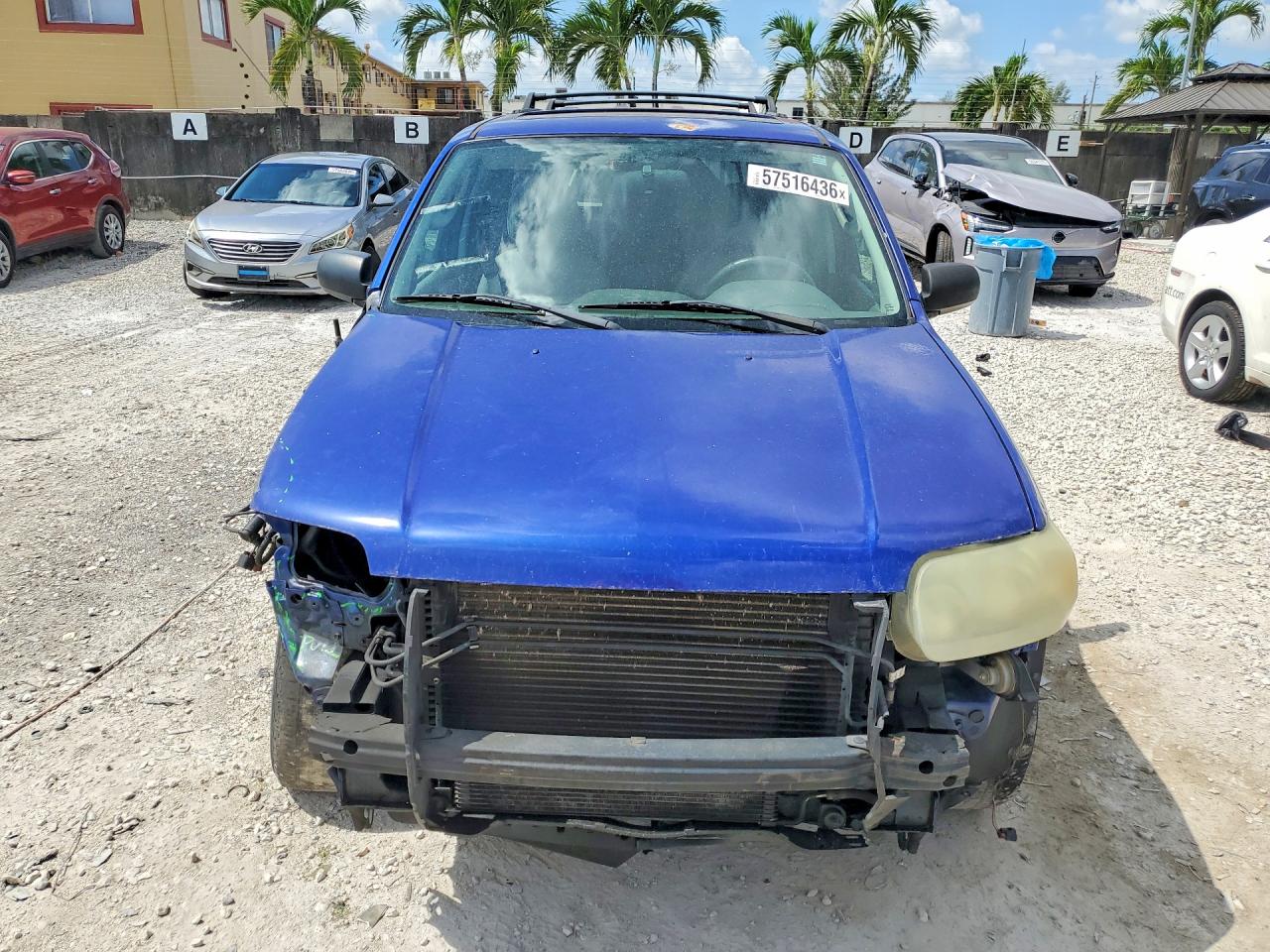 2006 Ford Escape Xlt Синий vin: 1FMYU03186KA13471