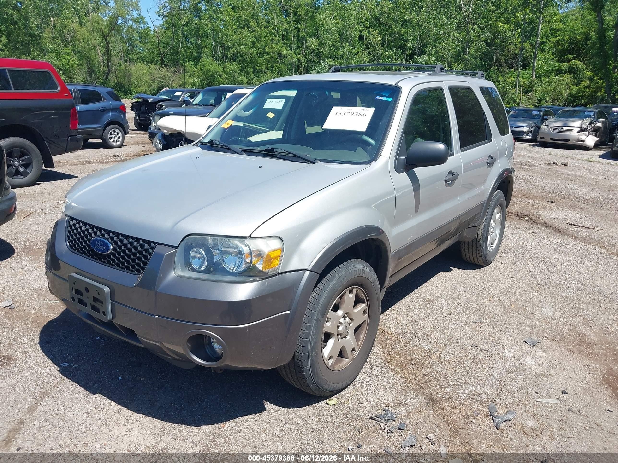 2006 Ford Escape Xlt/xlt Sport Silver vin: 1FMYU03186KD10384