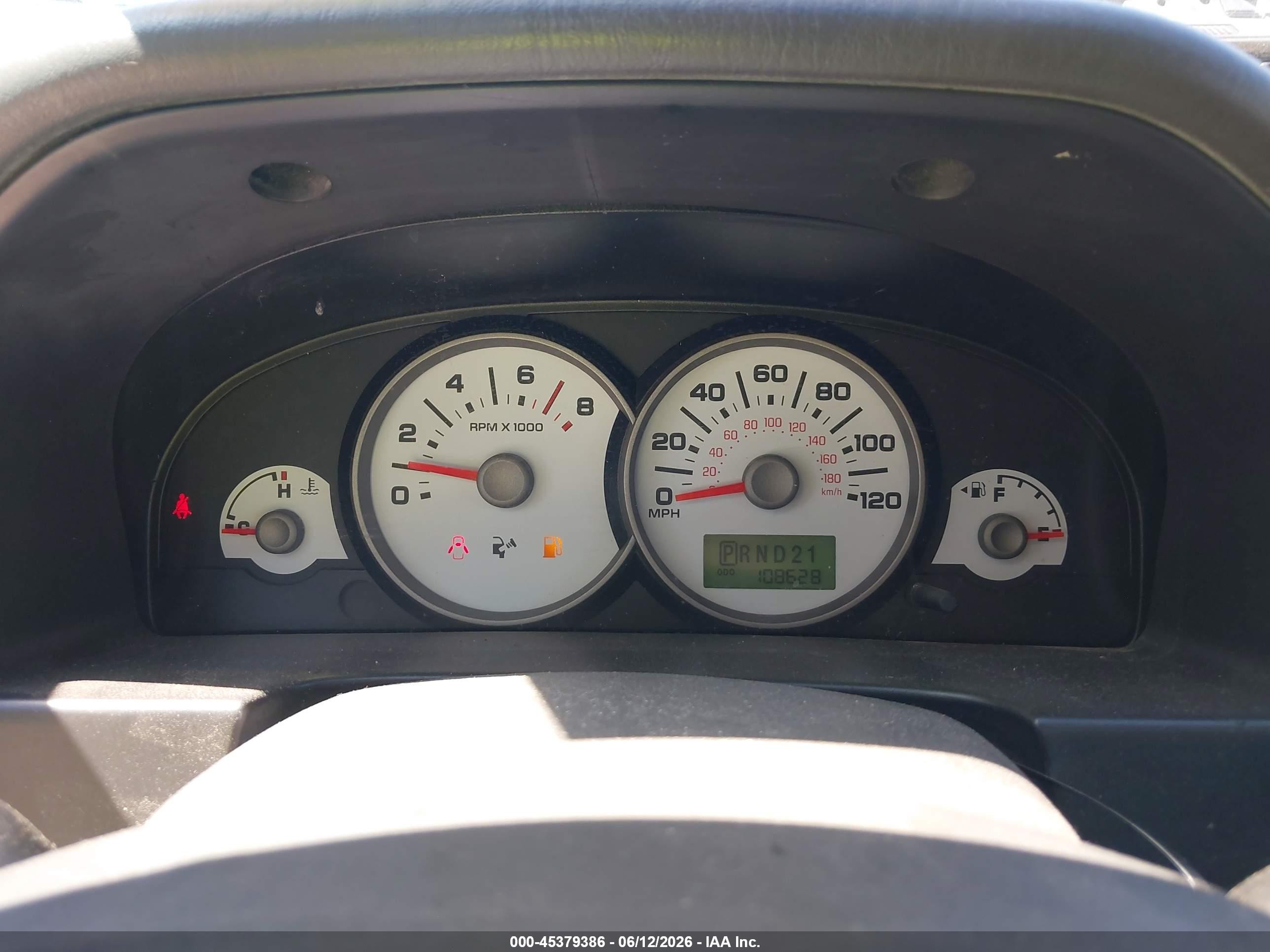 2006 Ford Escape Xlt/xlt Sport Silver vin: 1FMYU03186KD10384