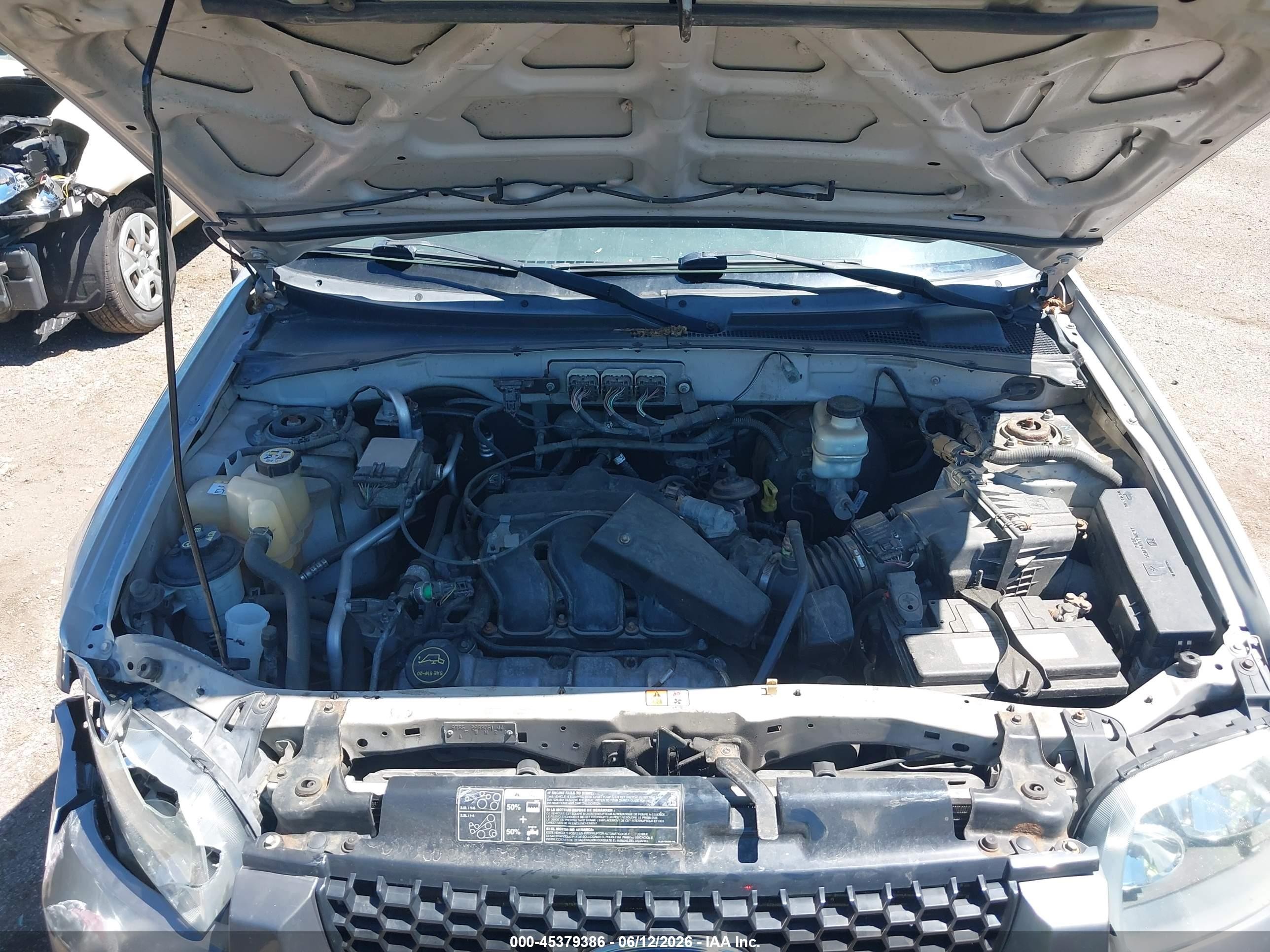 2006 Ford Escape Xlt/xlt Sport Silver vin: 1FMYU03186KD10384