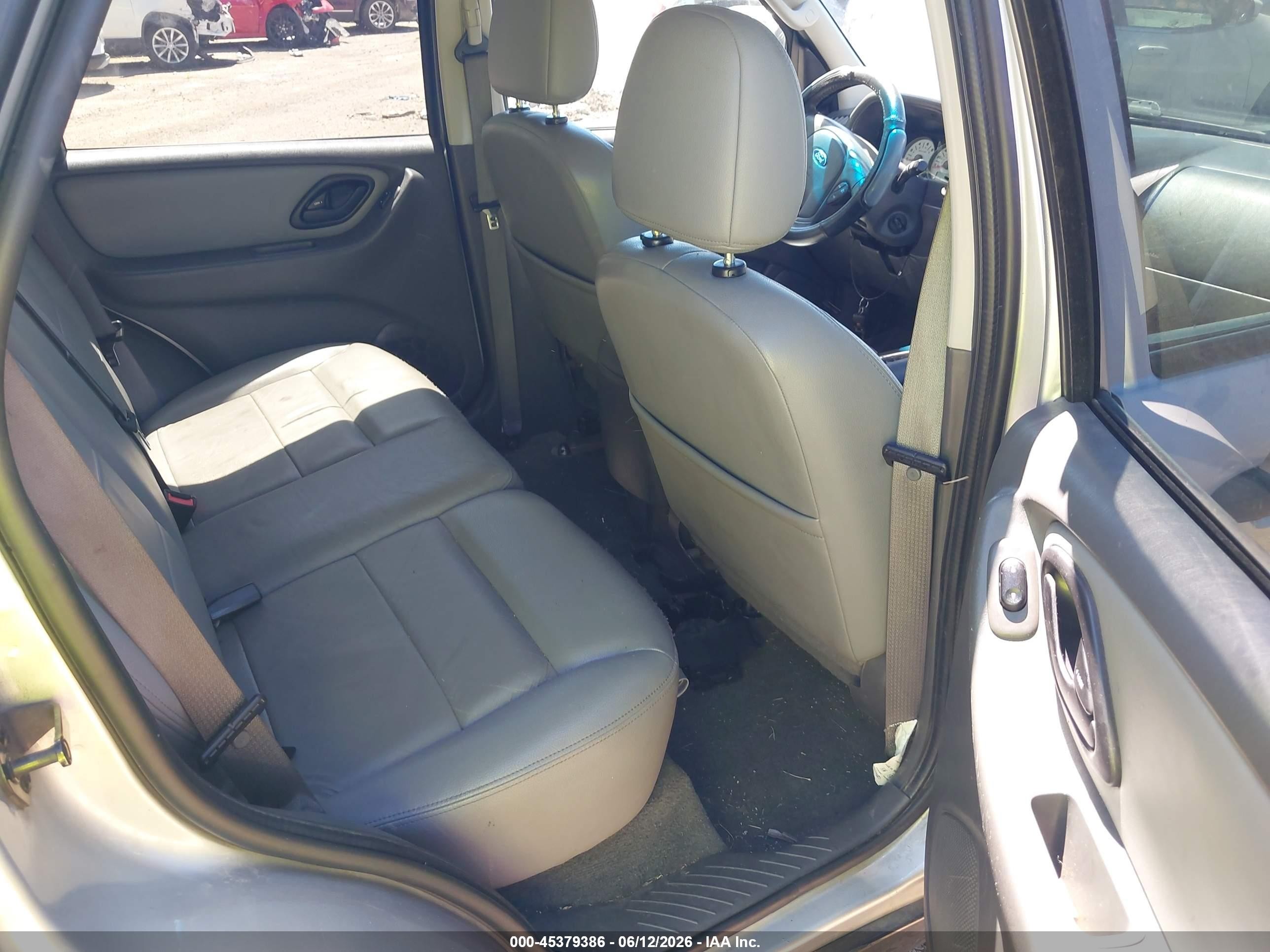 2006 Ford Escape Xlt/xlt Sport Silver vin: 1FMYU03186KD10384