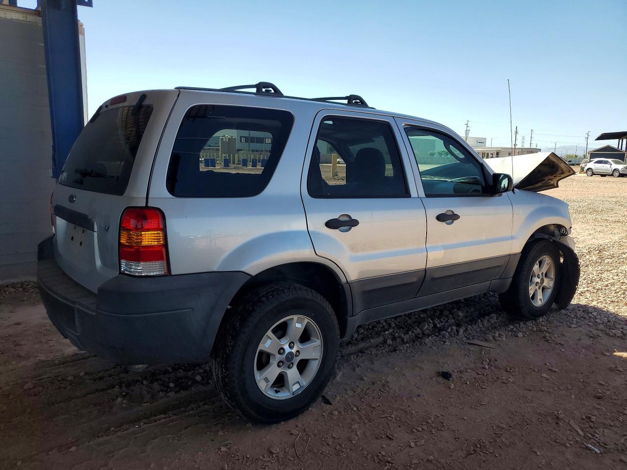2007 Ford Escape Xlt Silver vin: 1FMYU03187KA19157