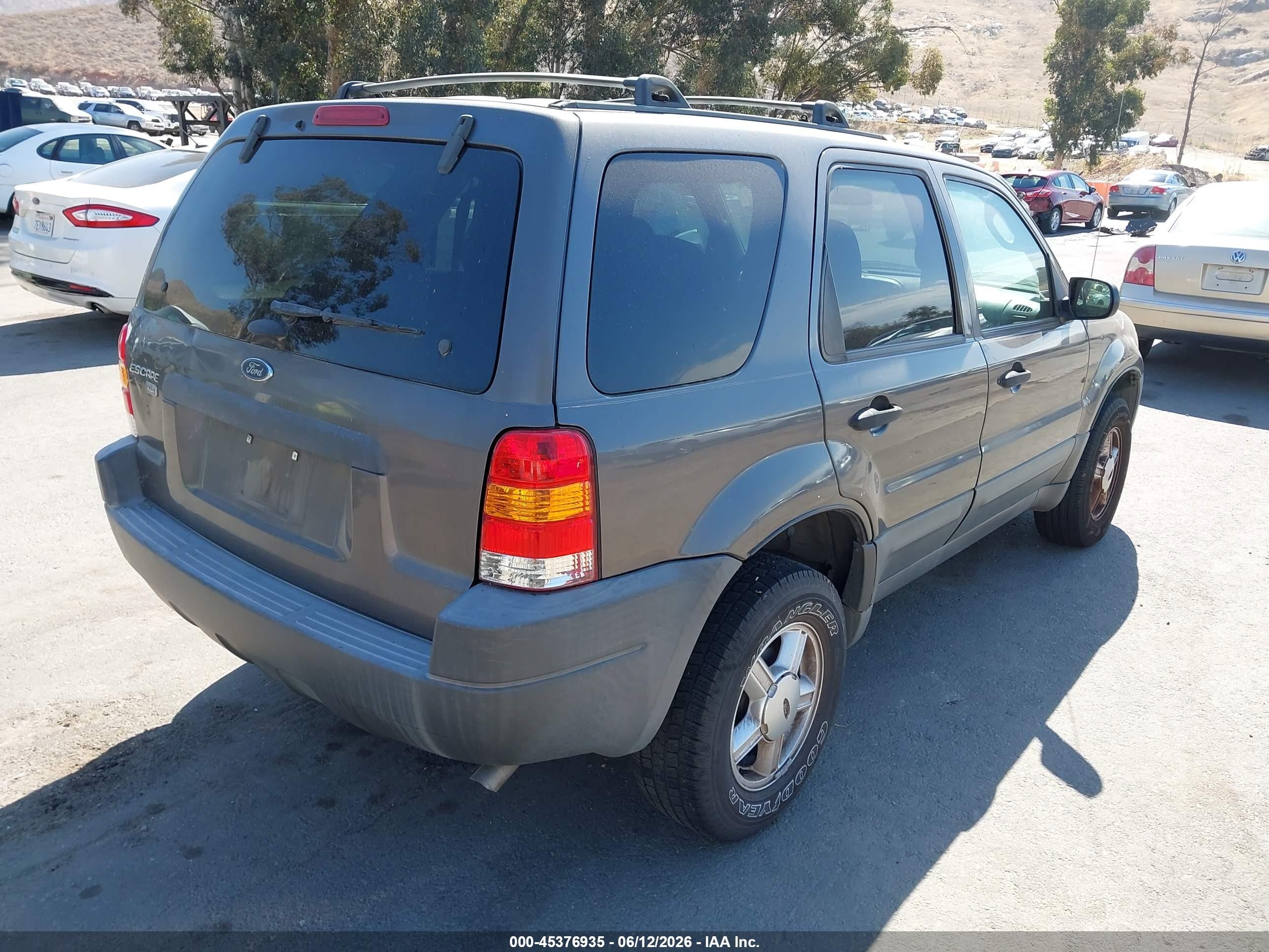 2003 Ford Escape Xlt Gray vin: 1FMYU03193KA03897