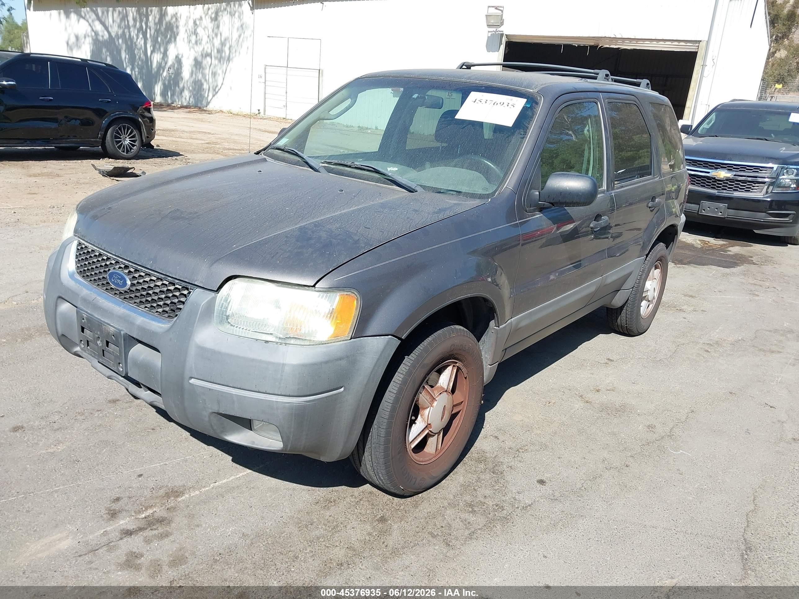 2003 Ford Escape Xlt Gray vin: 1FMYU03193KA03897