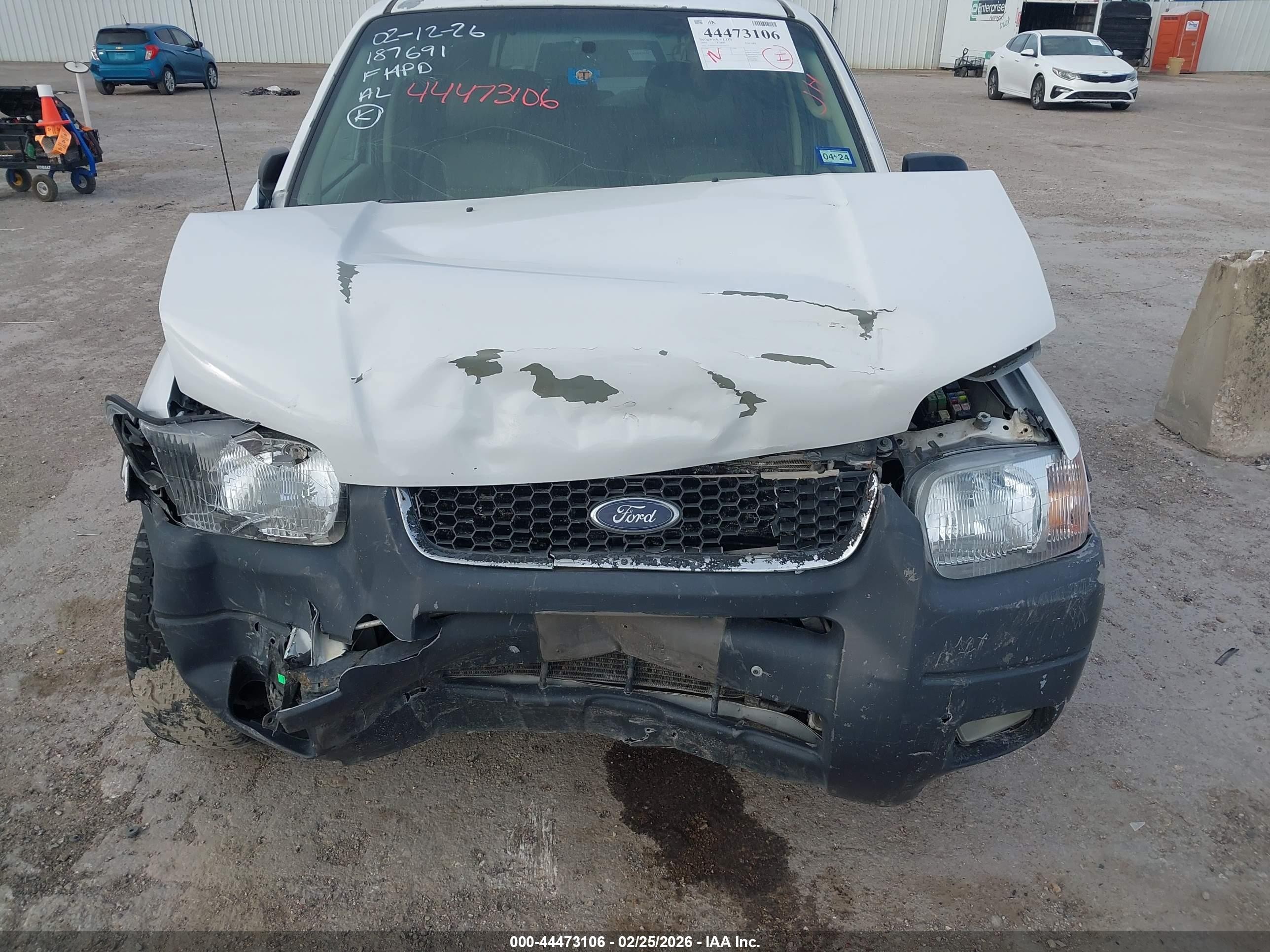2003 Ford Escape Xlt White vin: 1FMYU03193KC36551