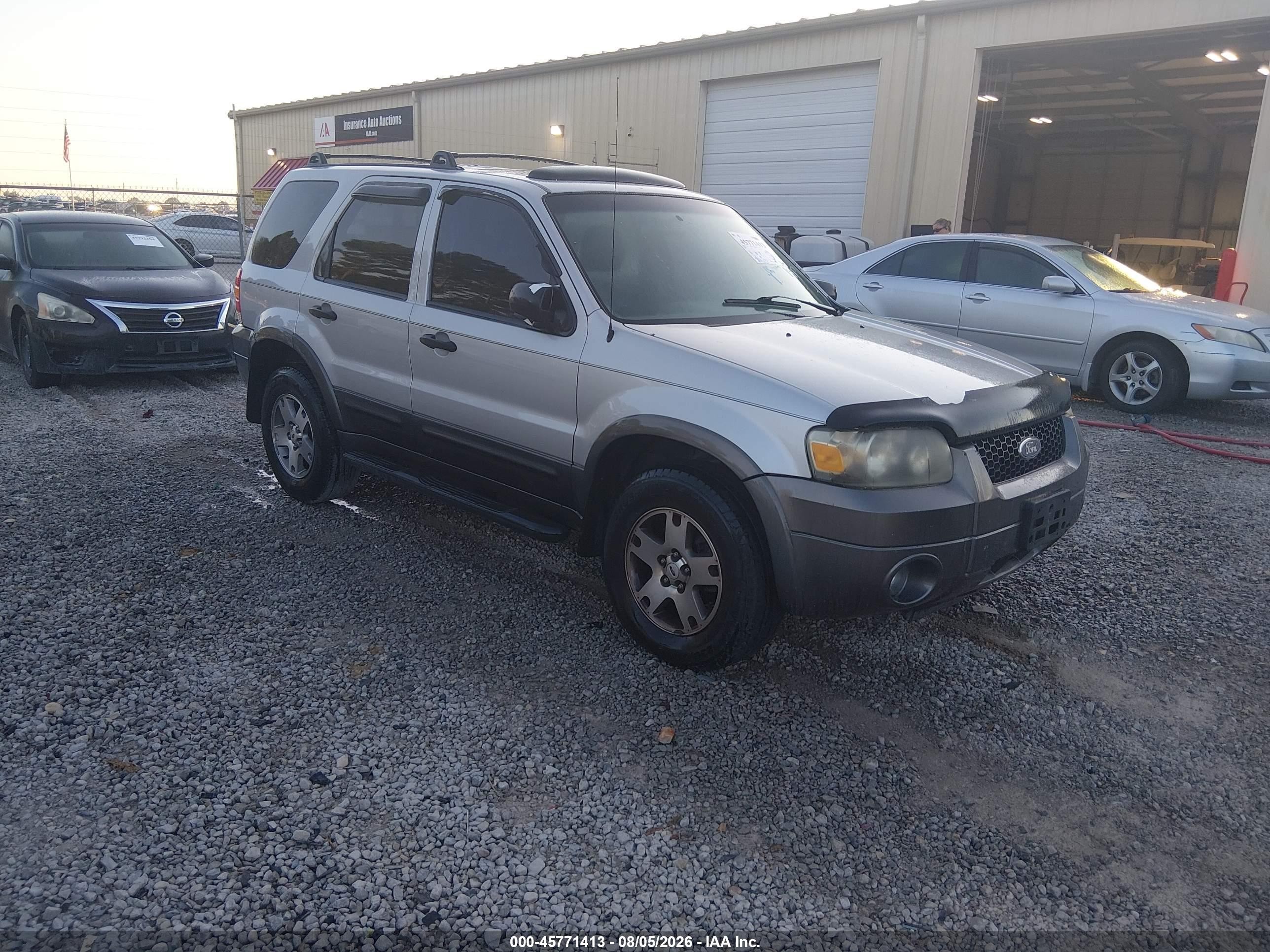 2005 Ford Escape Xlt Gray vin: 1FMYU03195KA56571