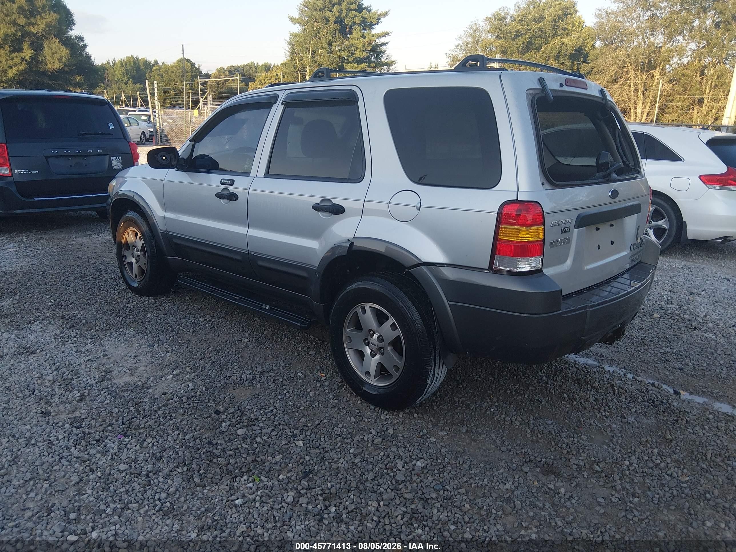 2005 Ford Escape Xlt Серый vin: 1FMYU03195KA56571