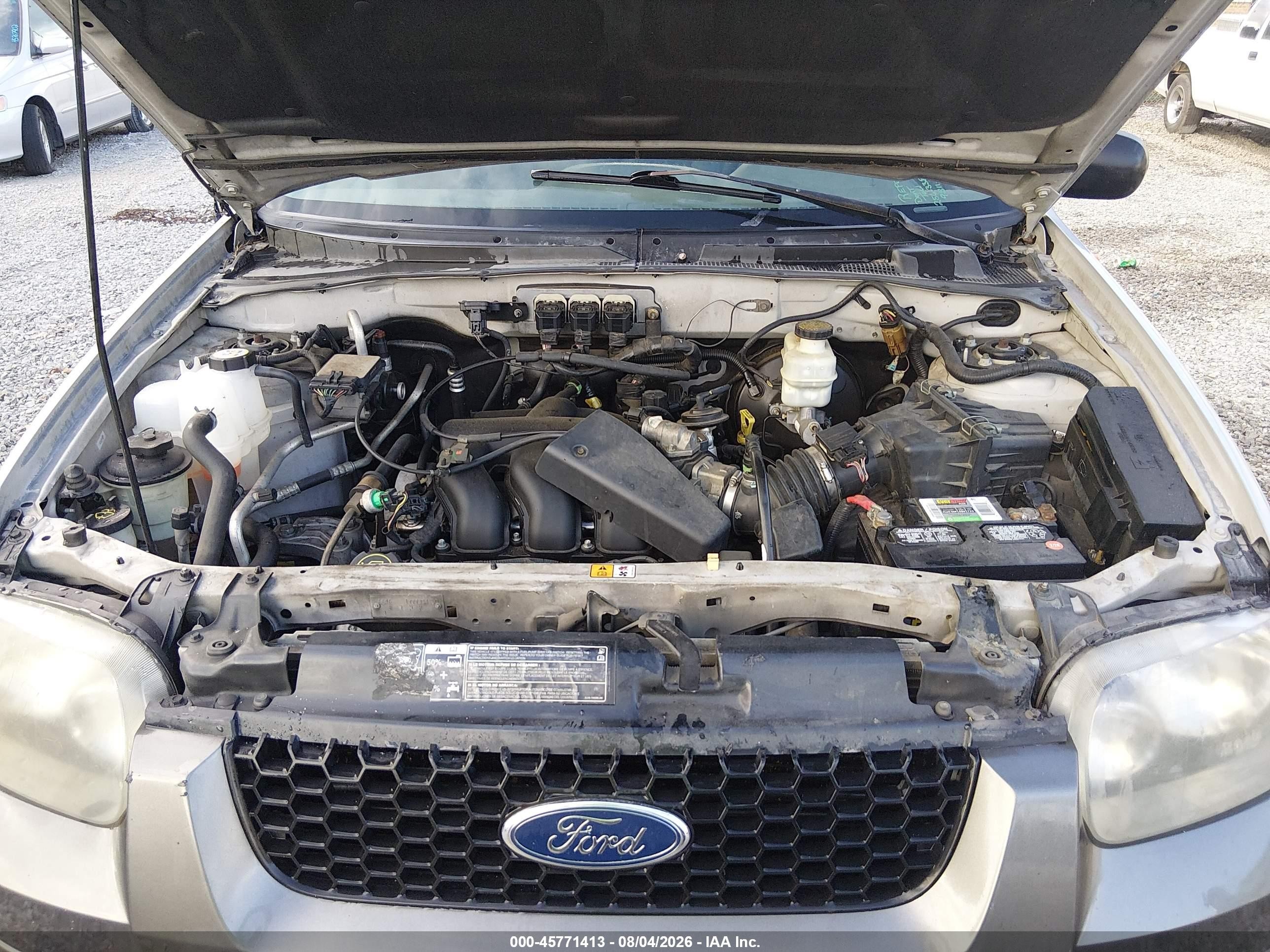 2005 Ford Escape Xlt Серый vin: 1FMYU03195KA56571