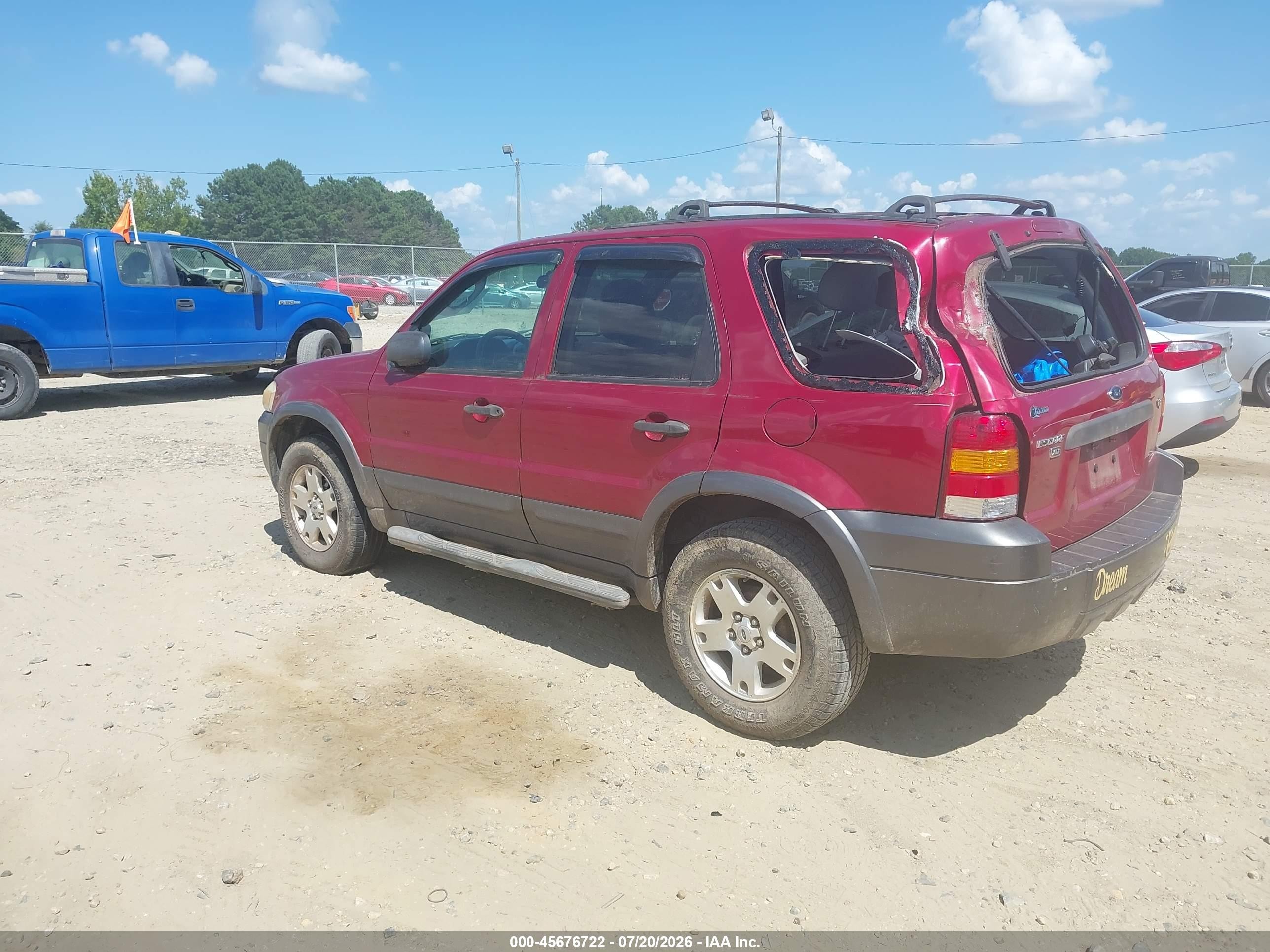 2006 Ford Escape Xlt/xlt Sport Красный vin: 1FMYU03196KB89249