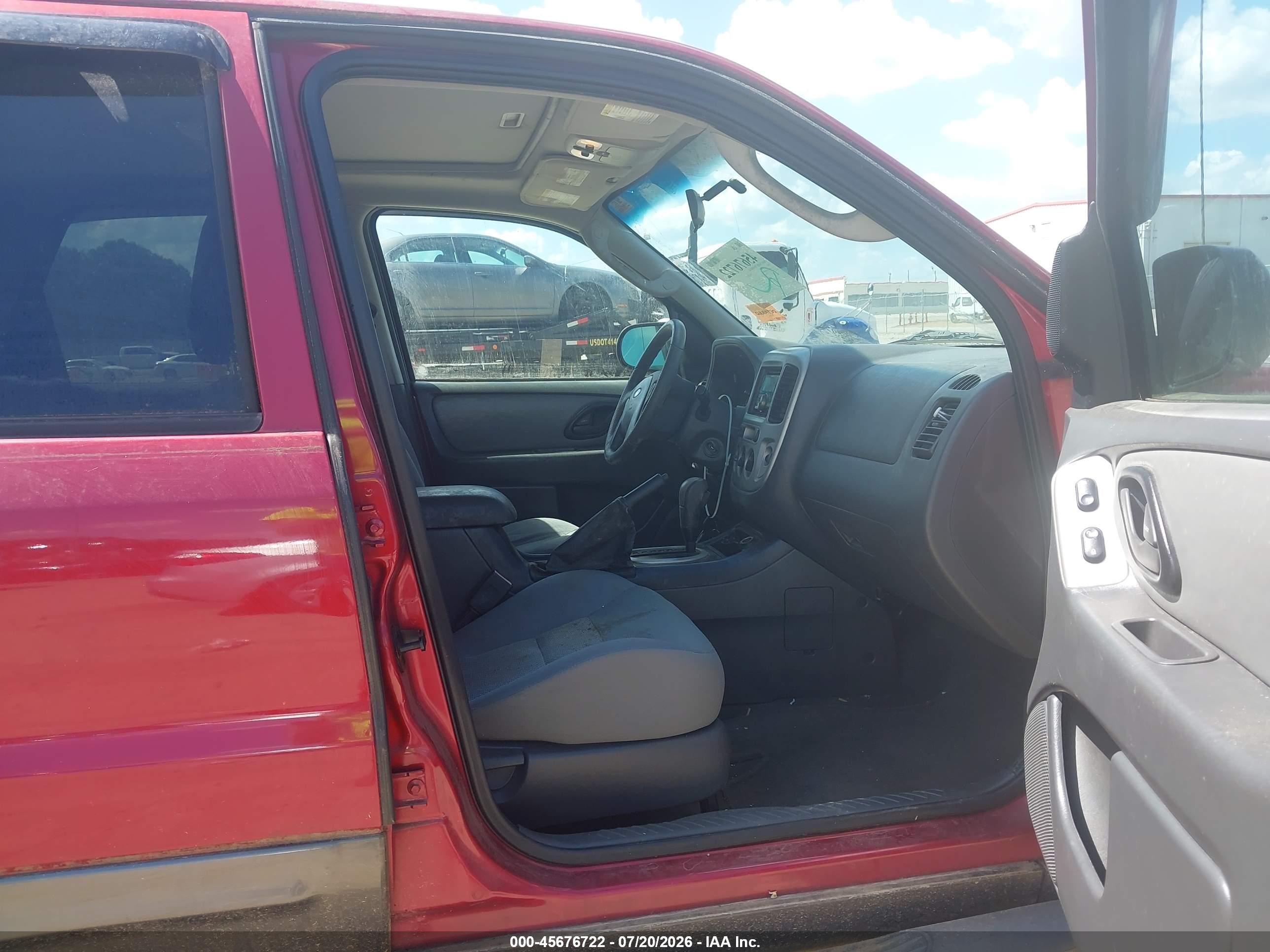 2006 Ford Escape Xlt/xlt Sport Красный vin: 1FMYU03196KB89249